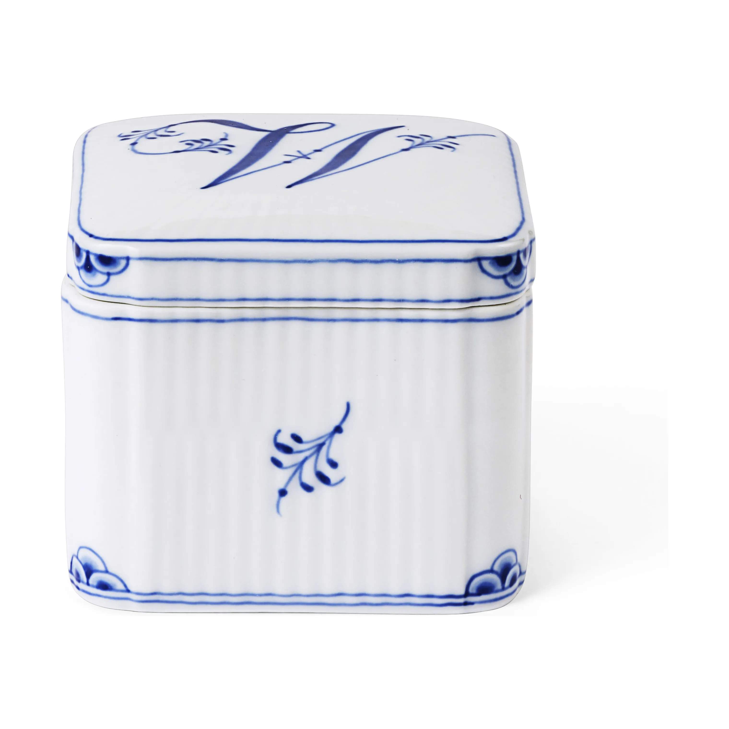 Royal Copenhagen Bonbonniere Alfabet Bonbonniere - W i W, 1