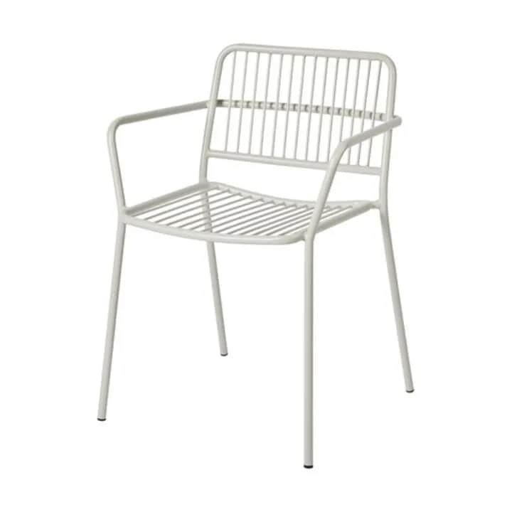 Broste Copenhagen Caféstole Eden lænestol i Beige Grey, 4