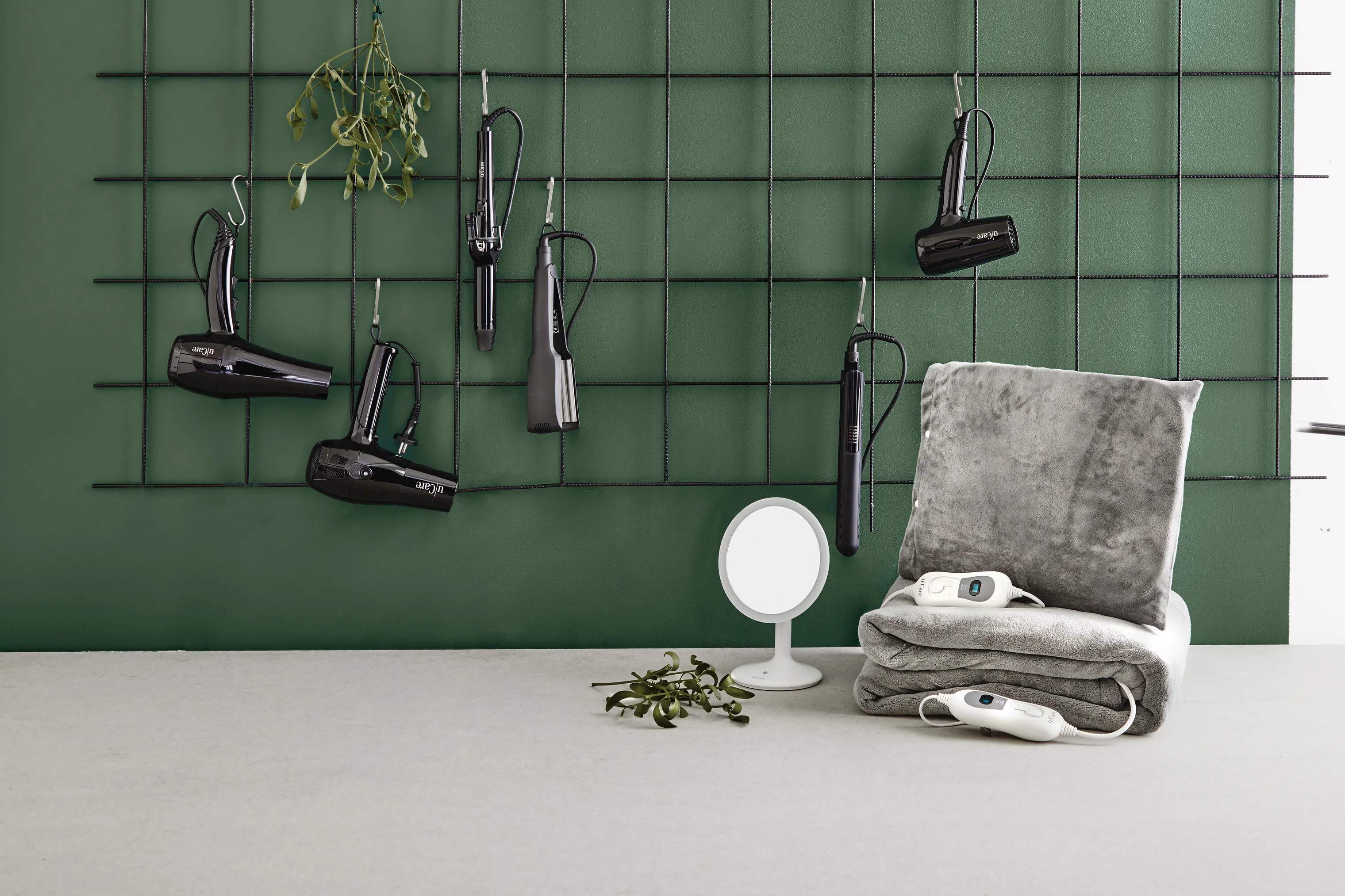 CASA Living Hårtørrere Hårtørrer i Sort, 2