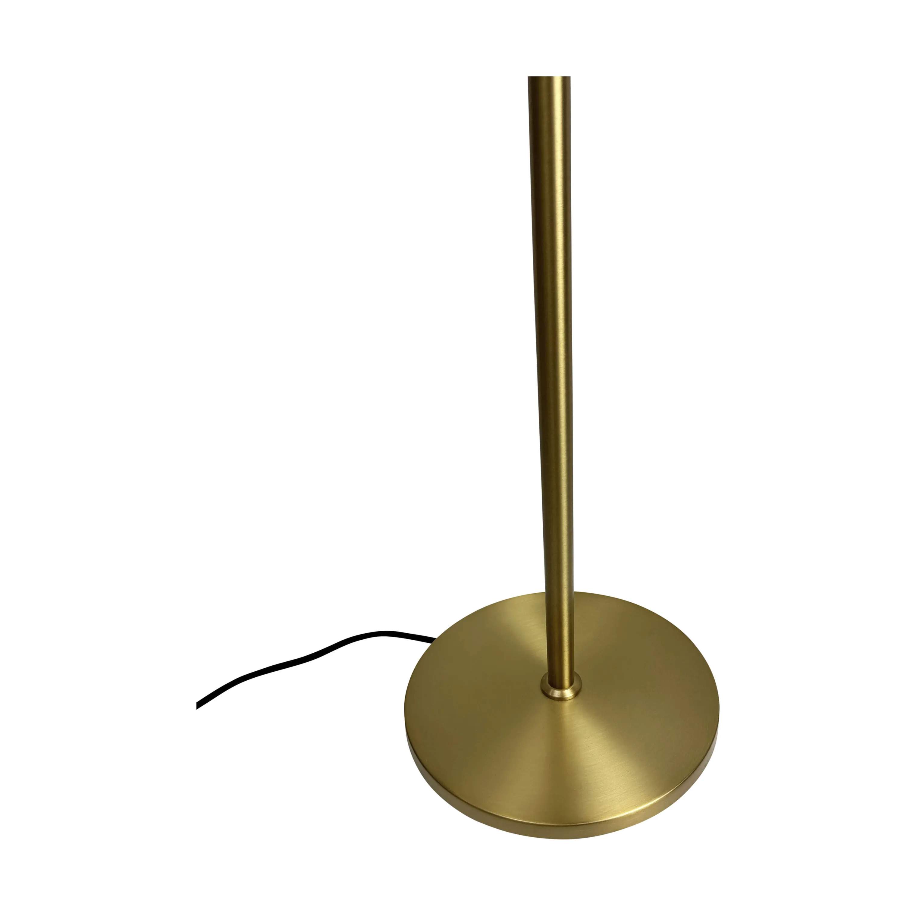 Dyberg Larsen Gulvlamper Oulu Gulvlampe i Sort/ Messing, 5