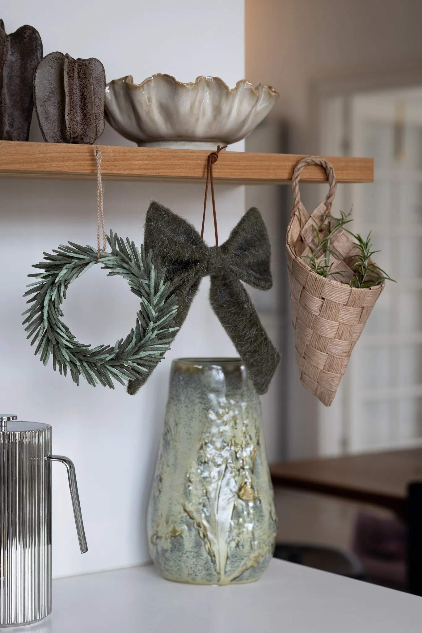 Casa Christmas Juleophæng Sløjfe i 20 cm, 2