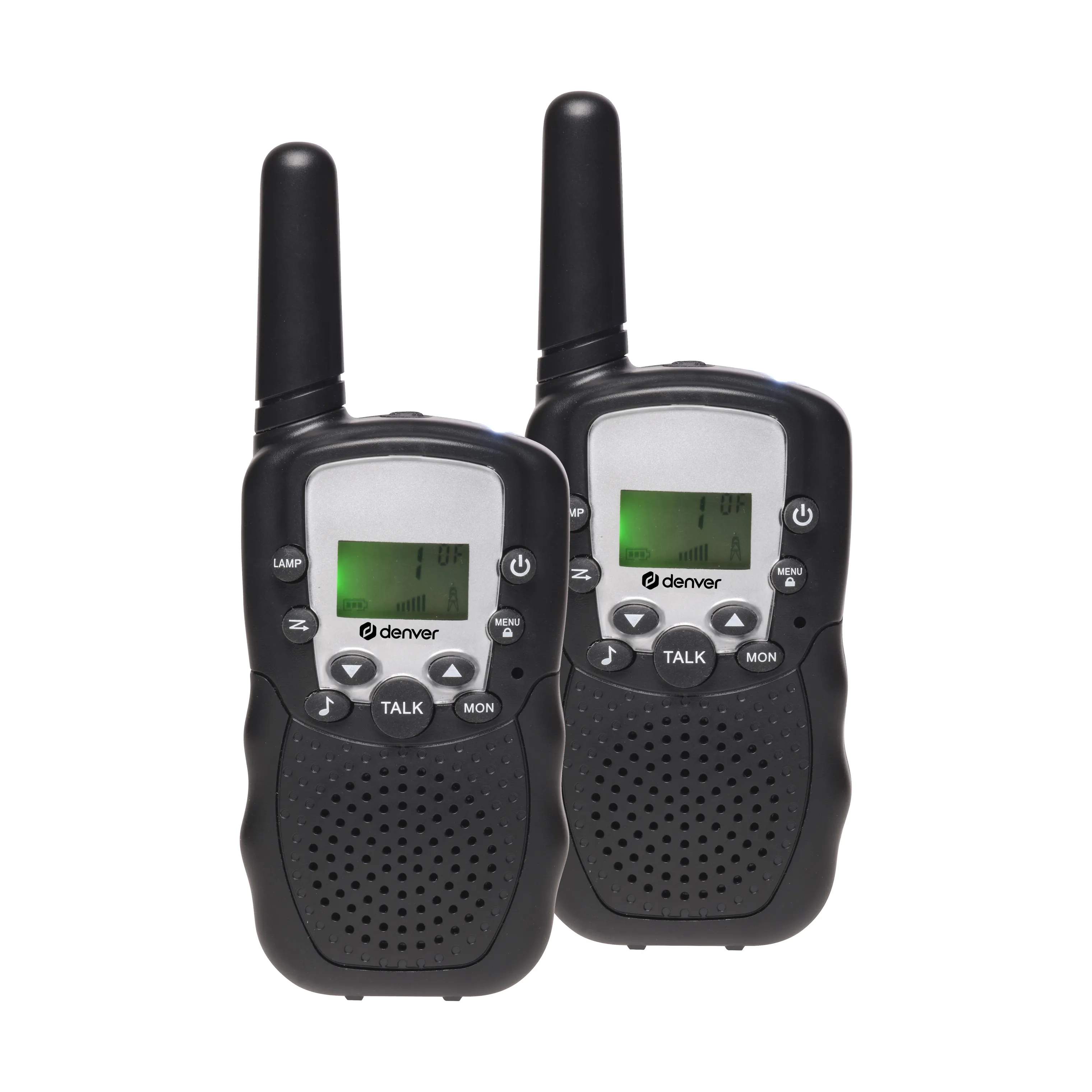 Walkie Talkie - 2 stk., sort, large