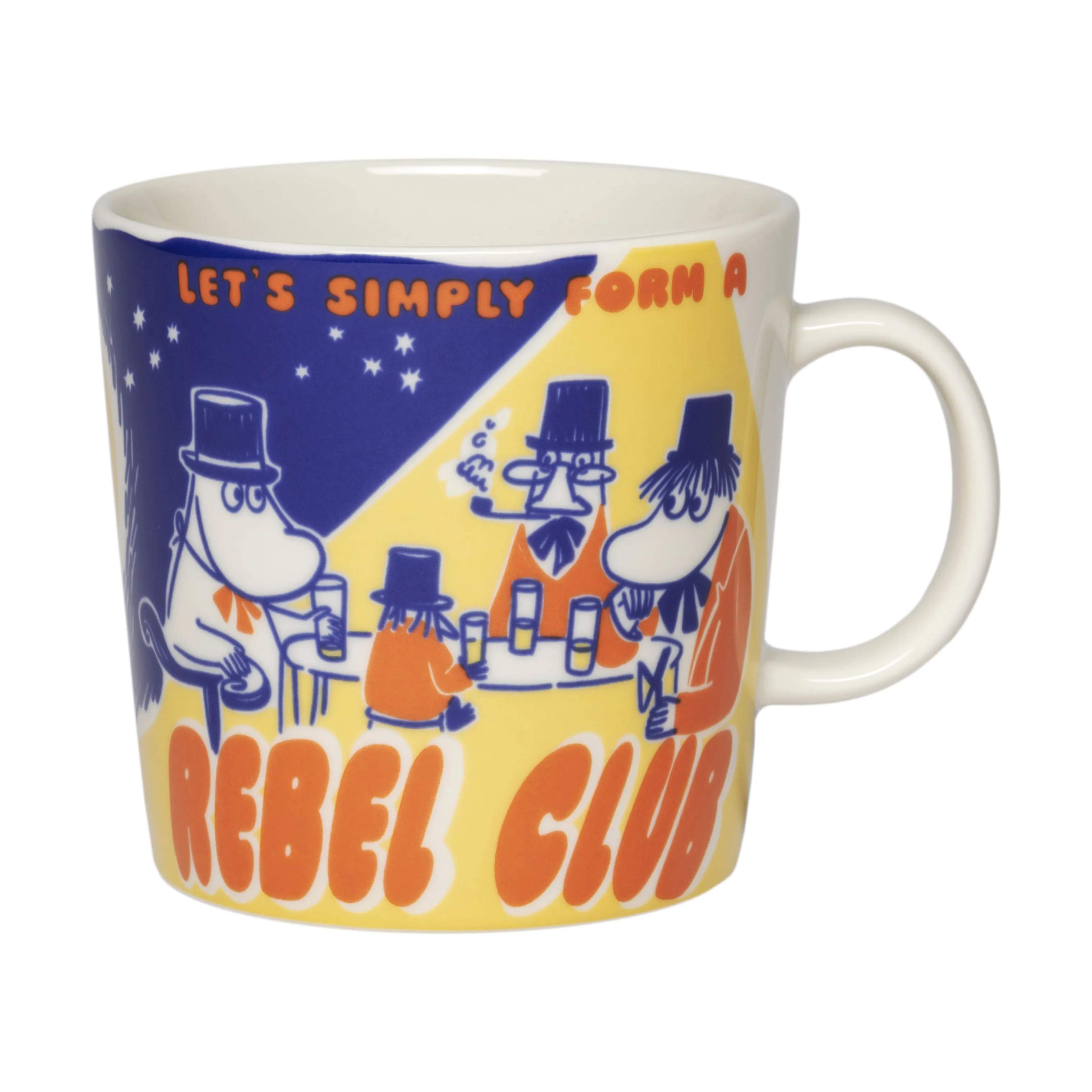 Moomin Arabia Krus og kopper med hank Rebel Club Krus i Rebel Club, 1