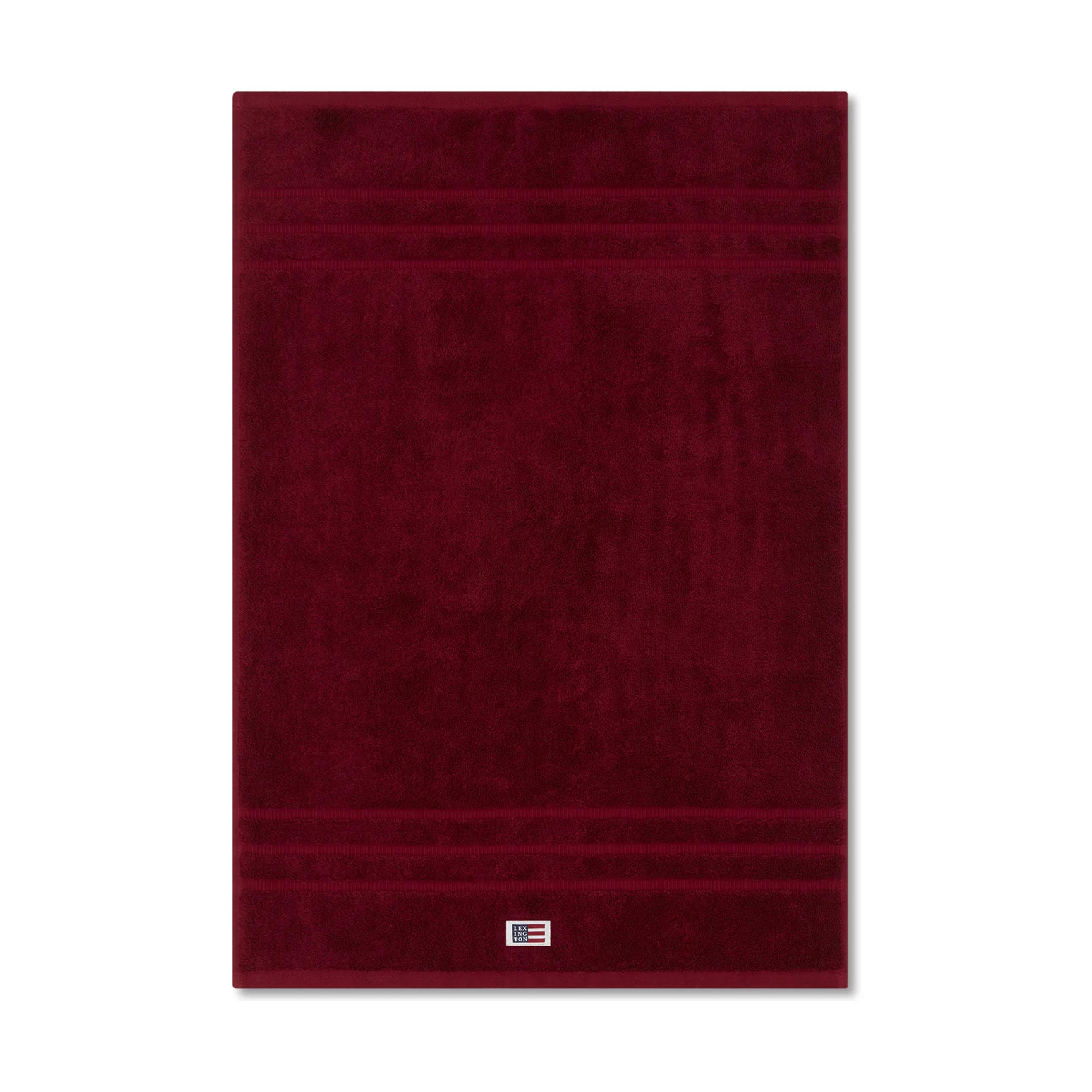 Lexington Håndklæder Icons Original Håndklæde i Wine, B50 x L70 cm, 3
