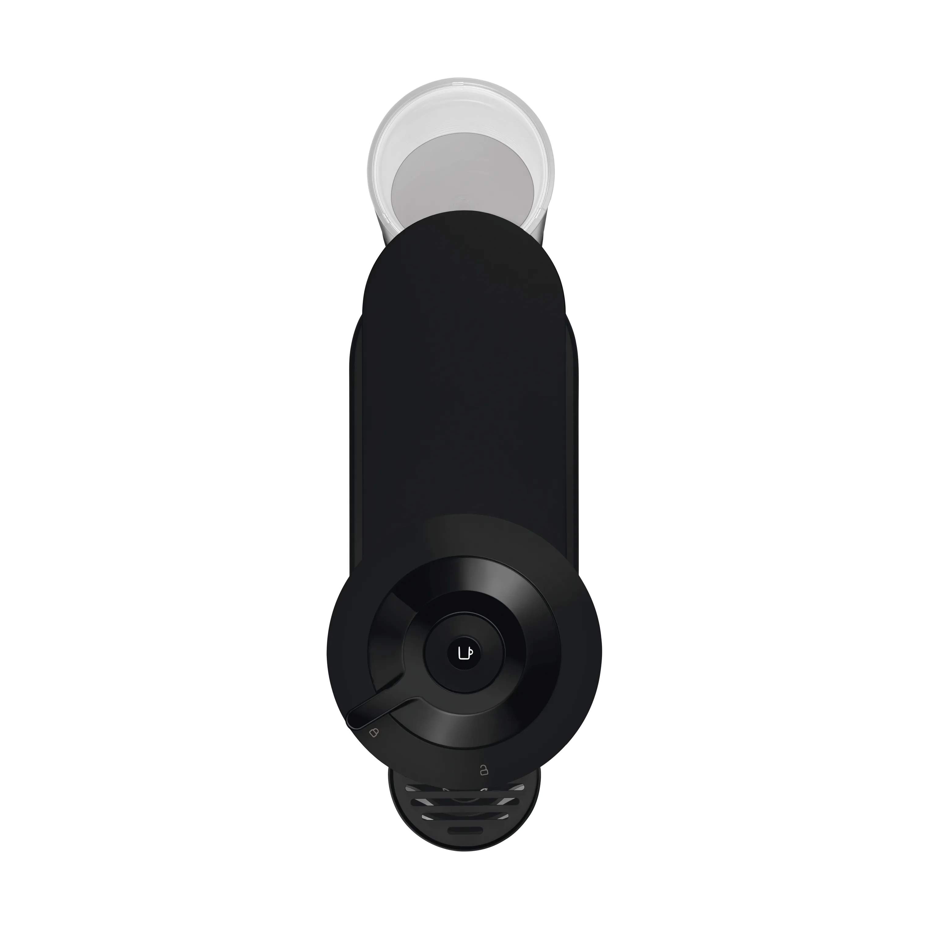 Nespresso kapselmaskiner Vertuo Next Kapsel Kaffemaskine i Sort Metal, 5
