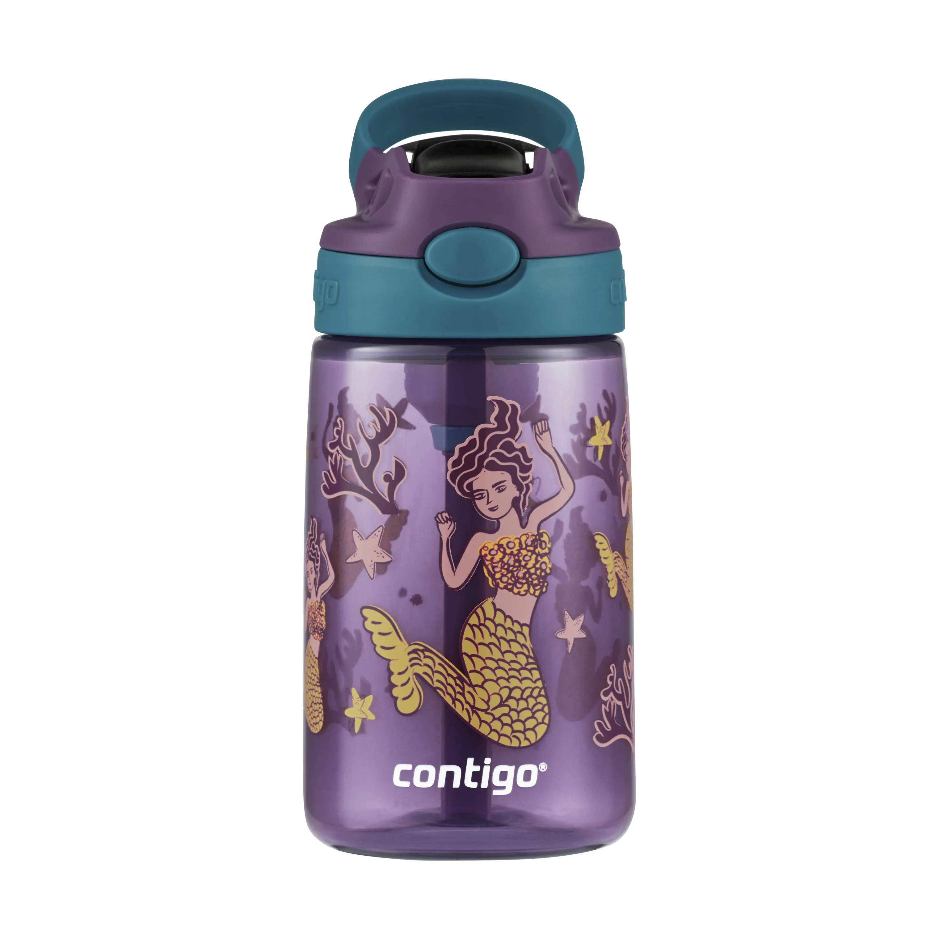 Easy Clean Drikkeflaske, purple mermaids, large