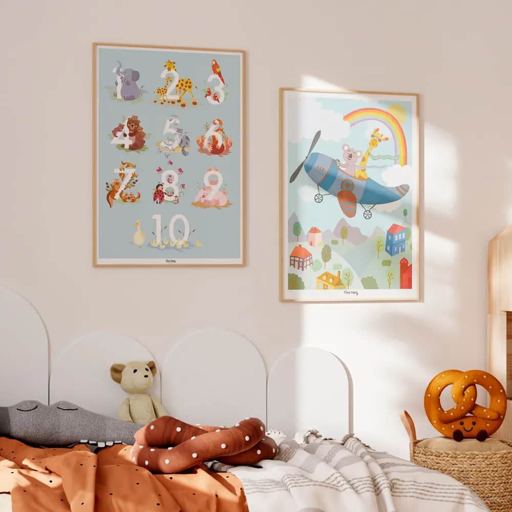 Poster&Frame Plakater Plakat - Flyverplakat i B29,7 x L42 cm, 2