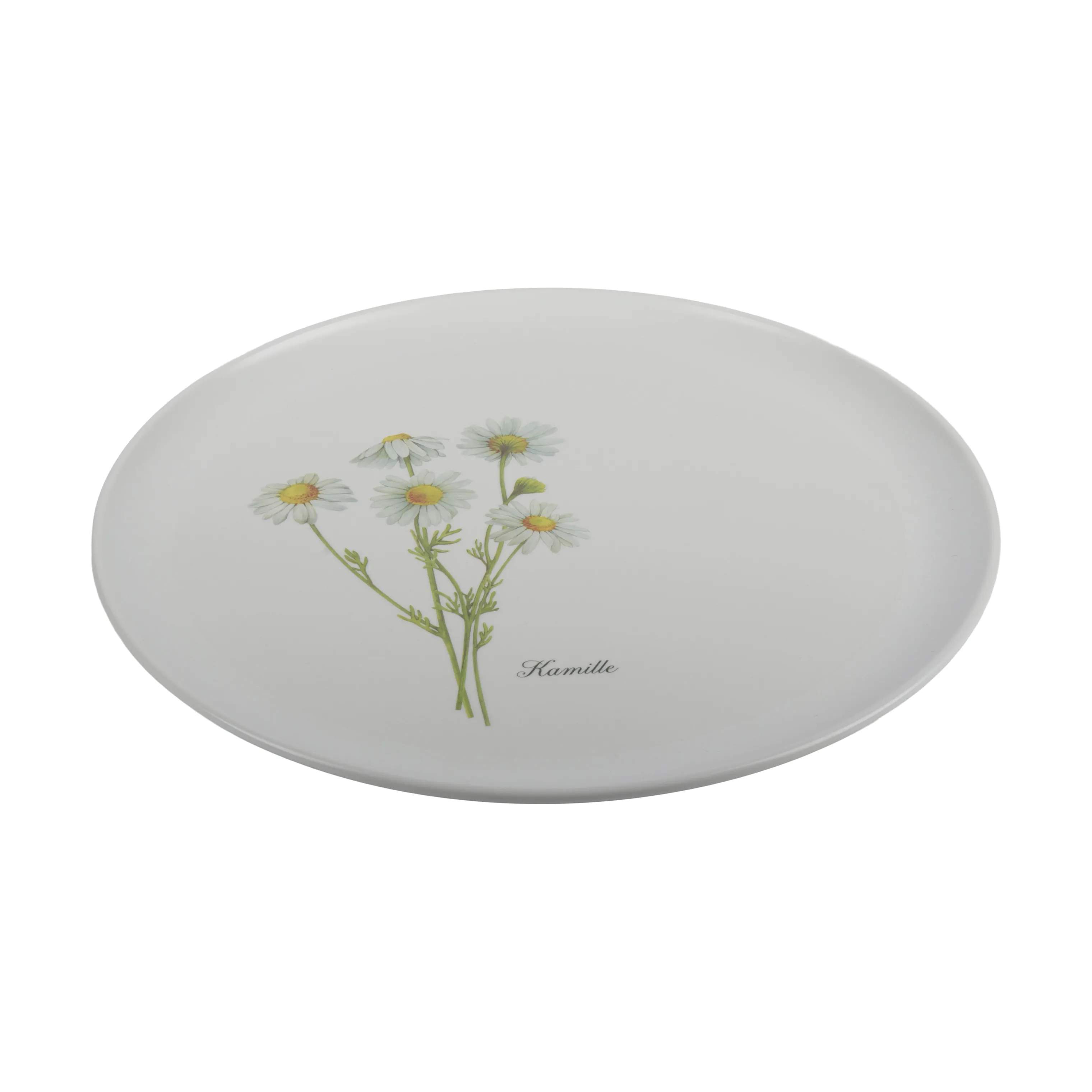 Cook & Baker Middagstallerkener Flora Tallerken i Kamille, 1