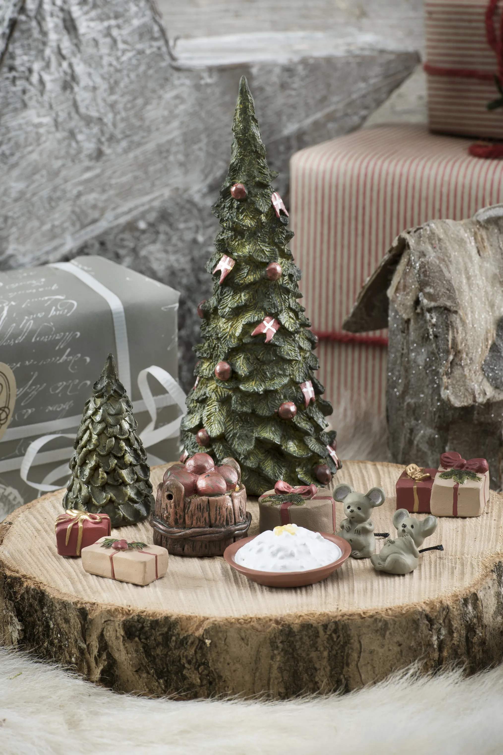 Klarborg Julefigurer Juletilbehør i Grøn, 16,5 cm, 2