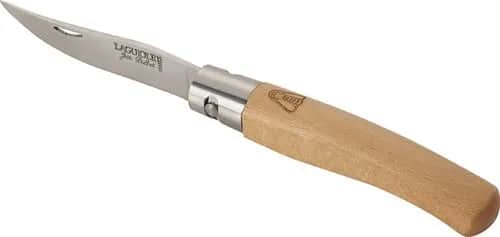 Jean Dubost Øvrige knive Laguiole Lommekniv i sølv og beige, 1