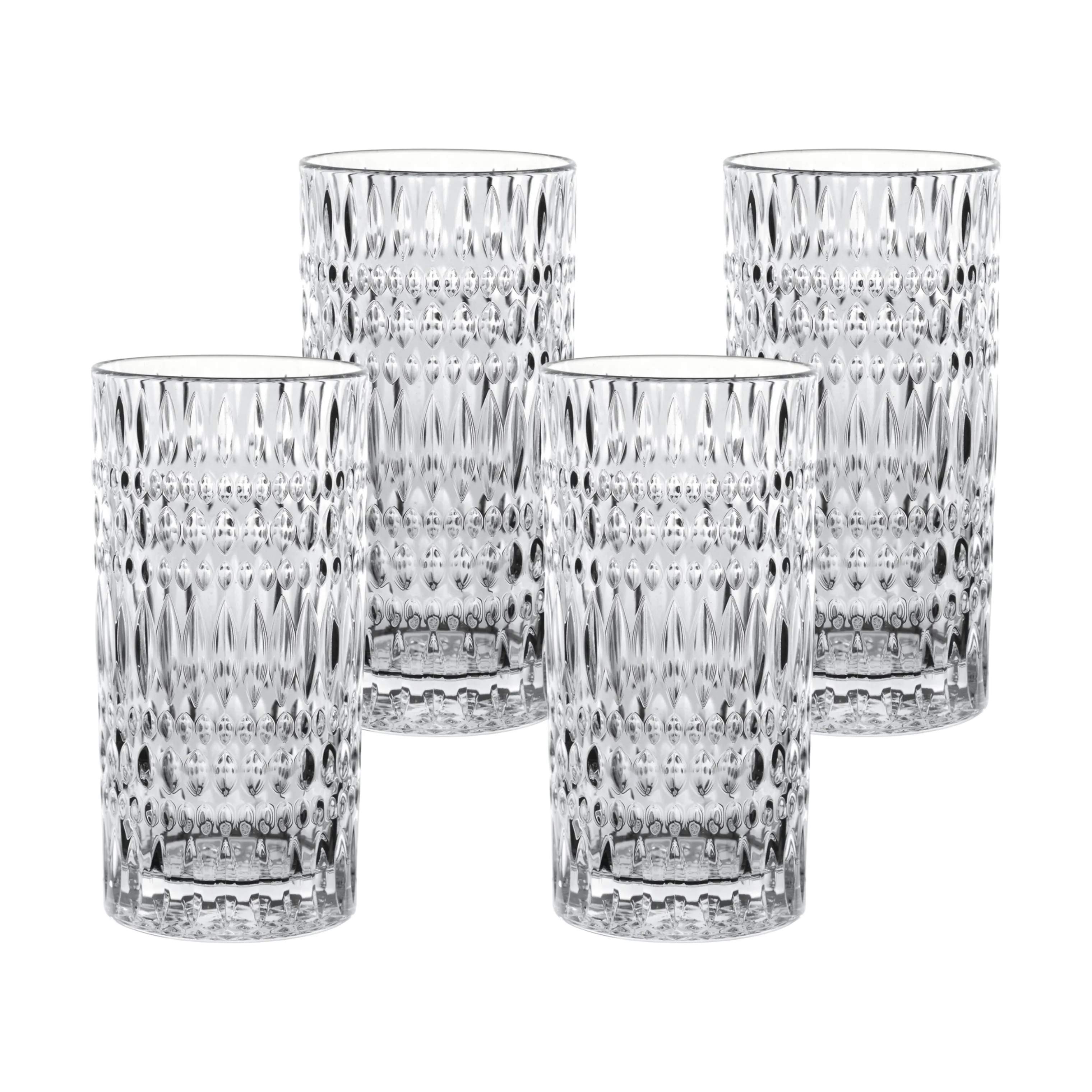 Nachtmann Highball glas Ethno Glas - 4 stk. i klar, 1