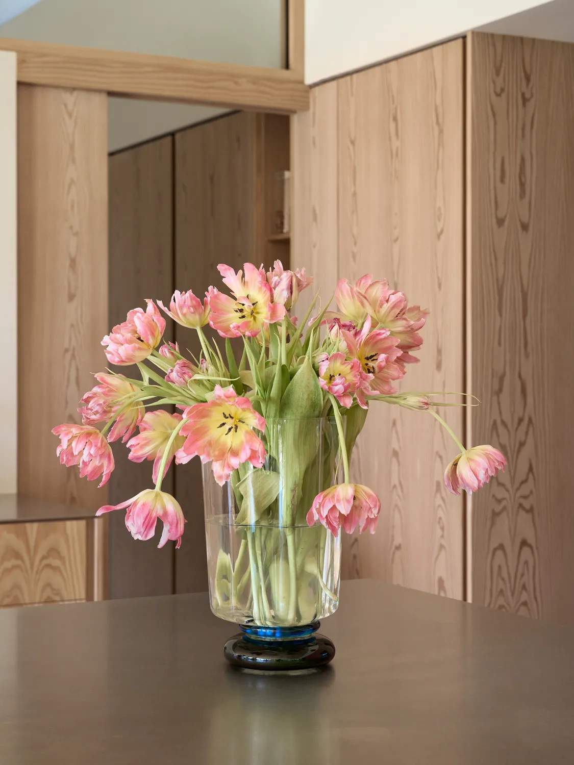 Hübsch Vaser Verre Vase i Klar/Blå/Mørkegrøn, 2
