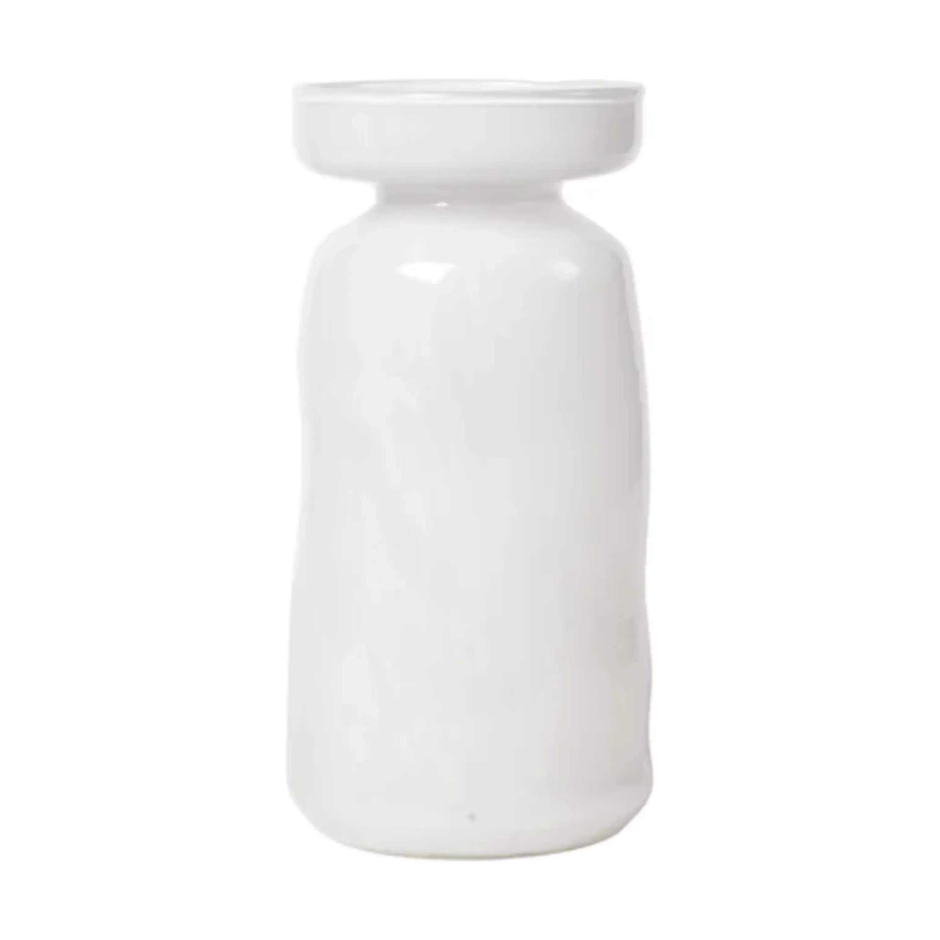 Broste Copenhagen Vaser Solai Vase i Hvid, 19,5 cm, 1