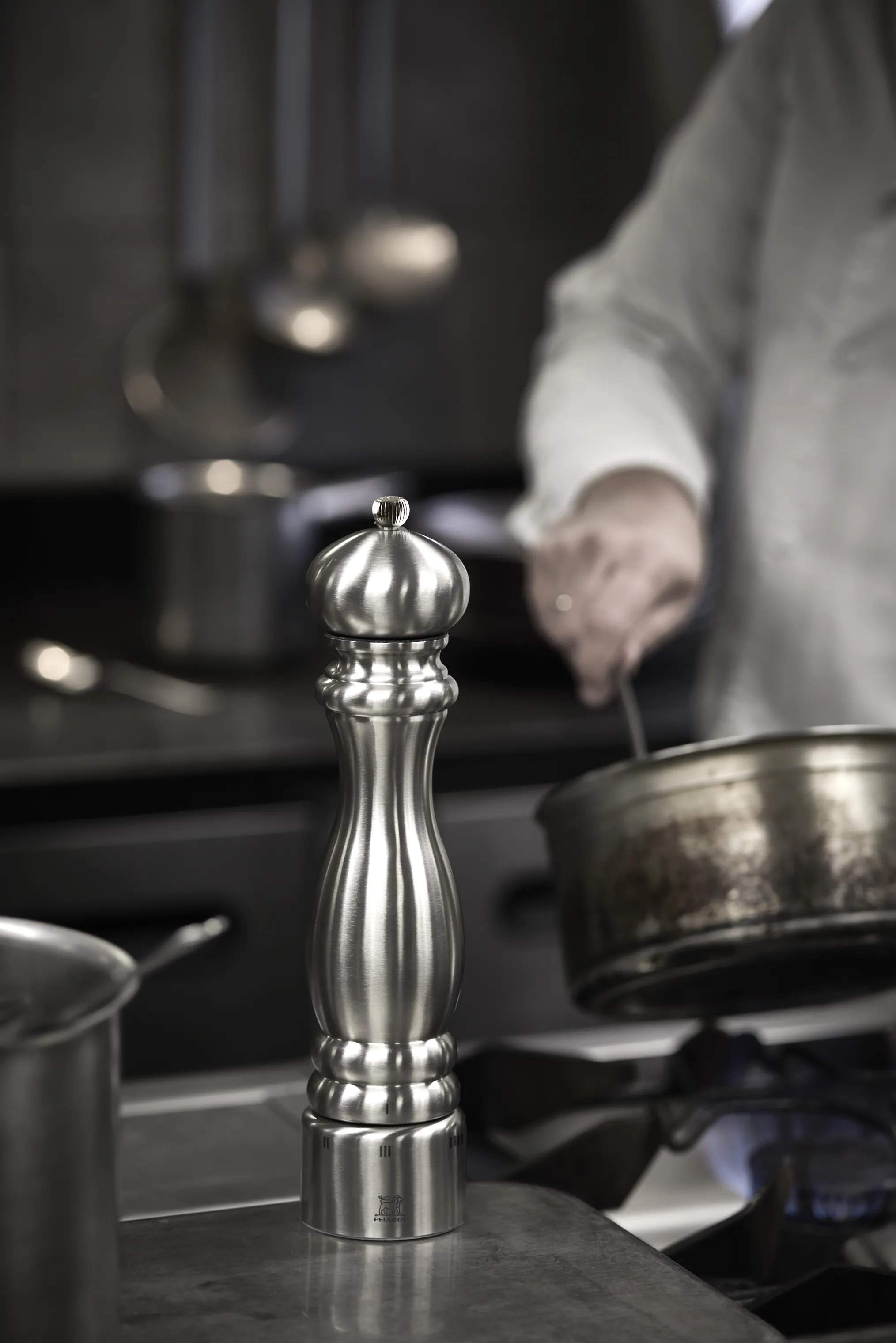 Peugeot Peberkværne Paris Chef U'Select Paris US Peberkværn i Stål, 30 cm, 2