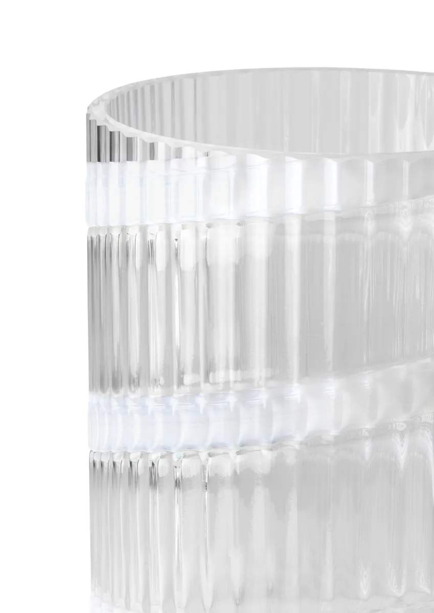 Lyngby Porcelæn Vaser Lyngby Vase Swirl i 25 cm, 5