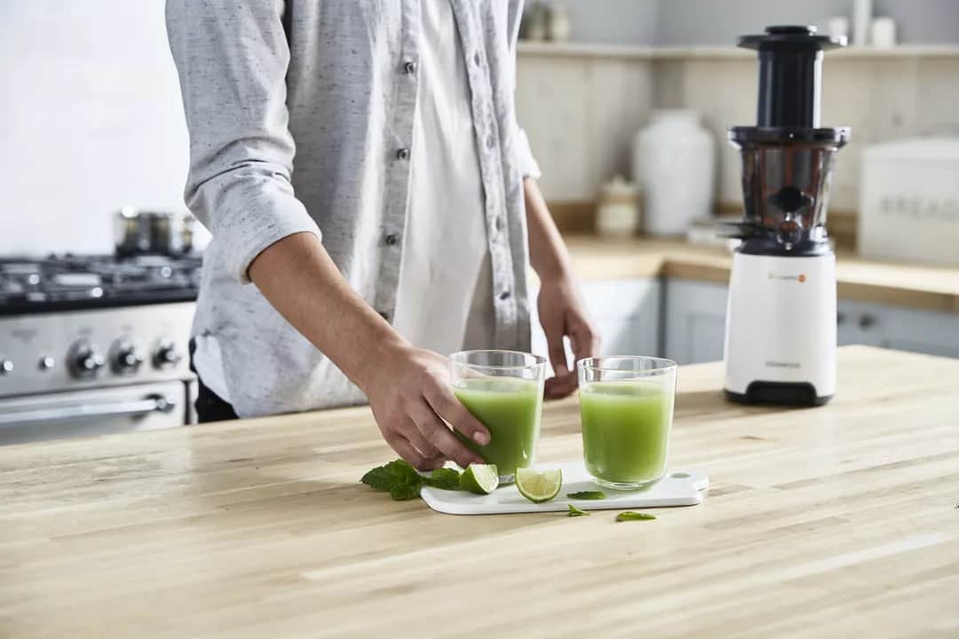 Kenwood Slowjuicere PureJuice JMP400WH Slowjuicer i Hvid, 3