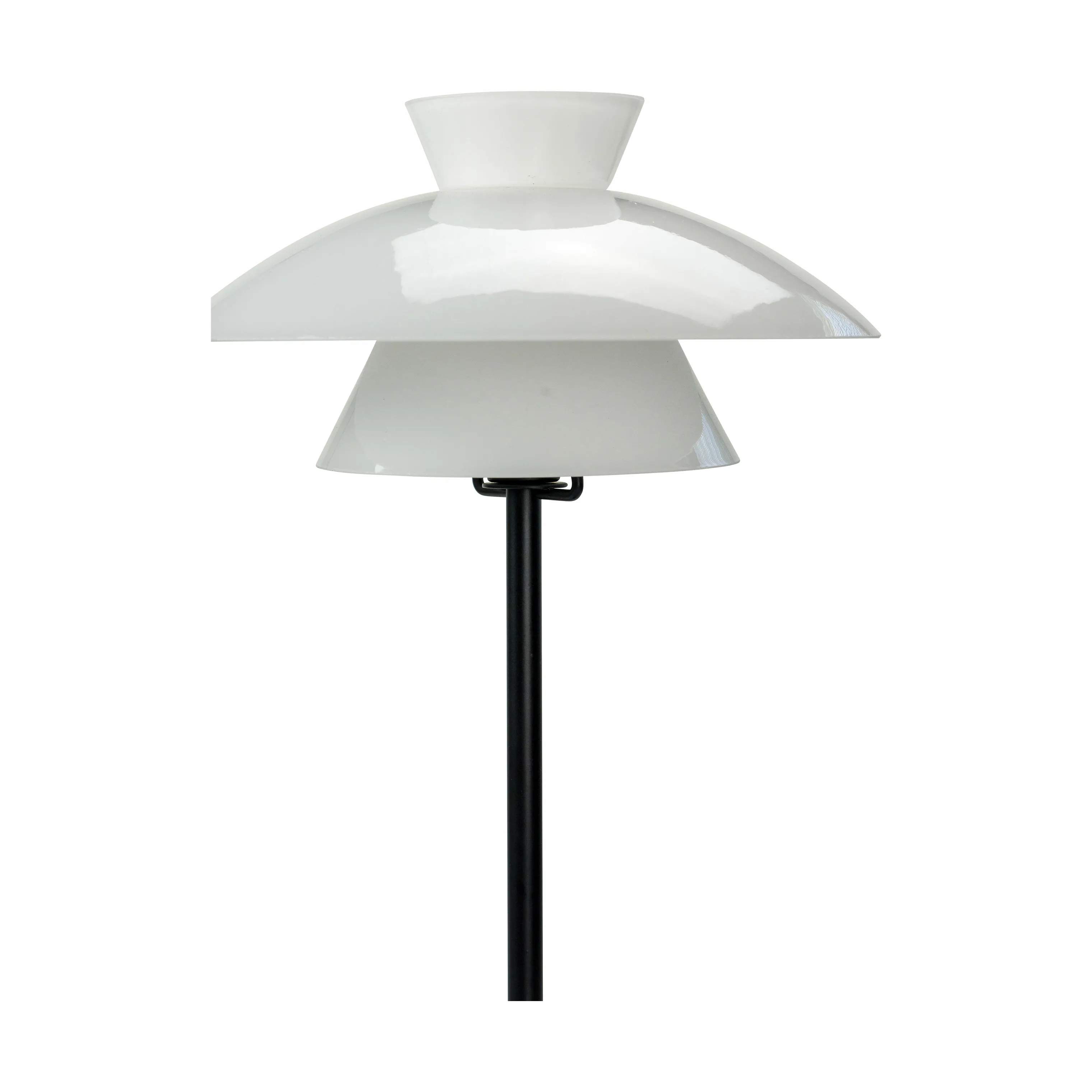 Dyberg Larsen Bordlamper Valby Bordlampe i Opal/sort, 40 cm, 4