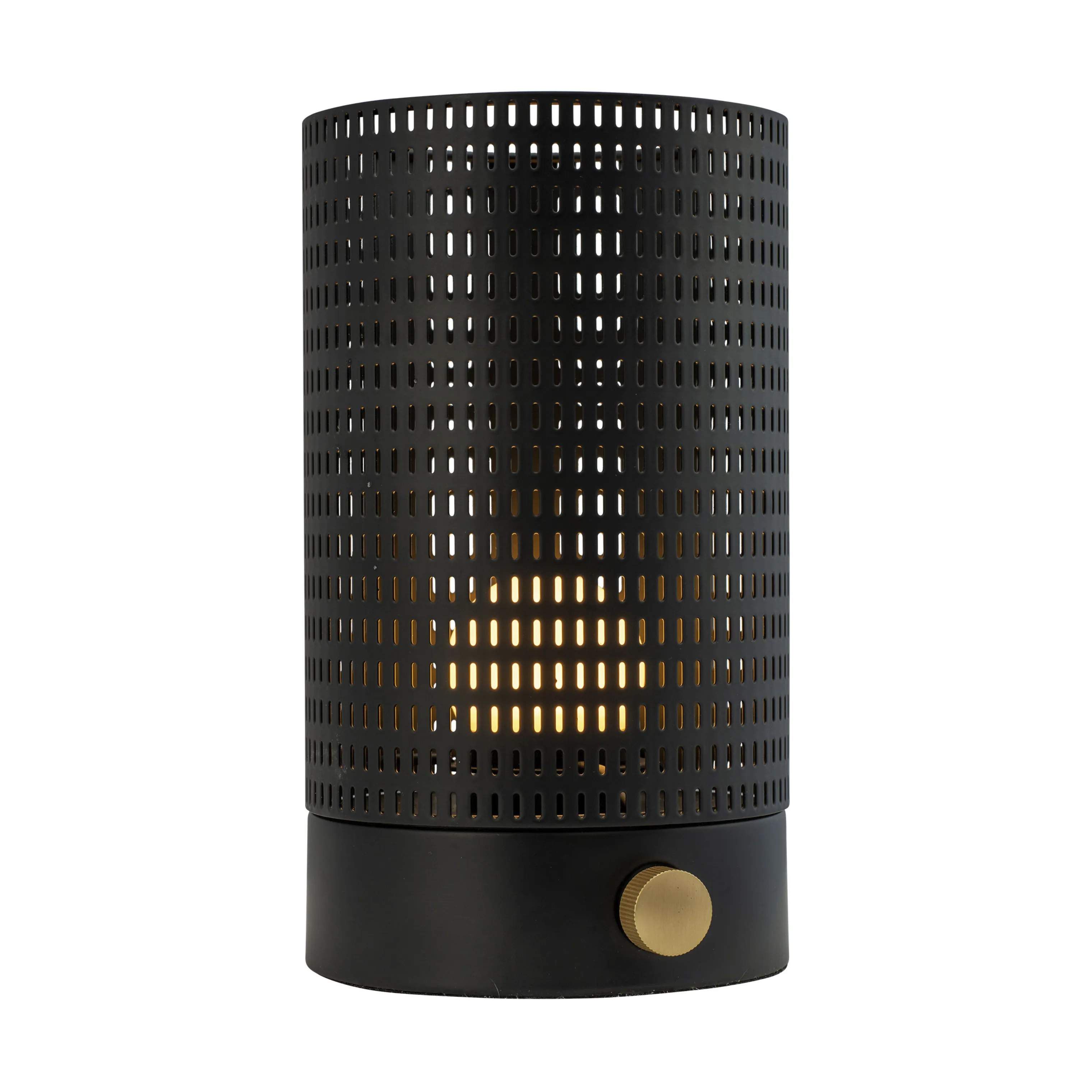 Dyberg Larsen Lanterner Mesh Lanterne i Sort/ Messing, 1