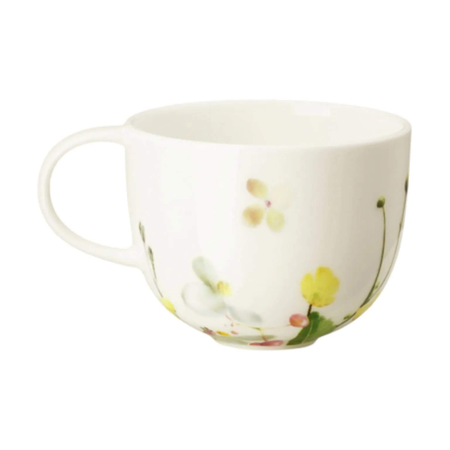 Rosenthal Espressokopper Brillance Fleurs Sauvages Espressokop i Hvid / Multifarvet, 2