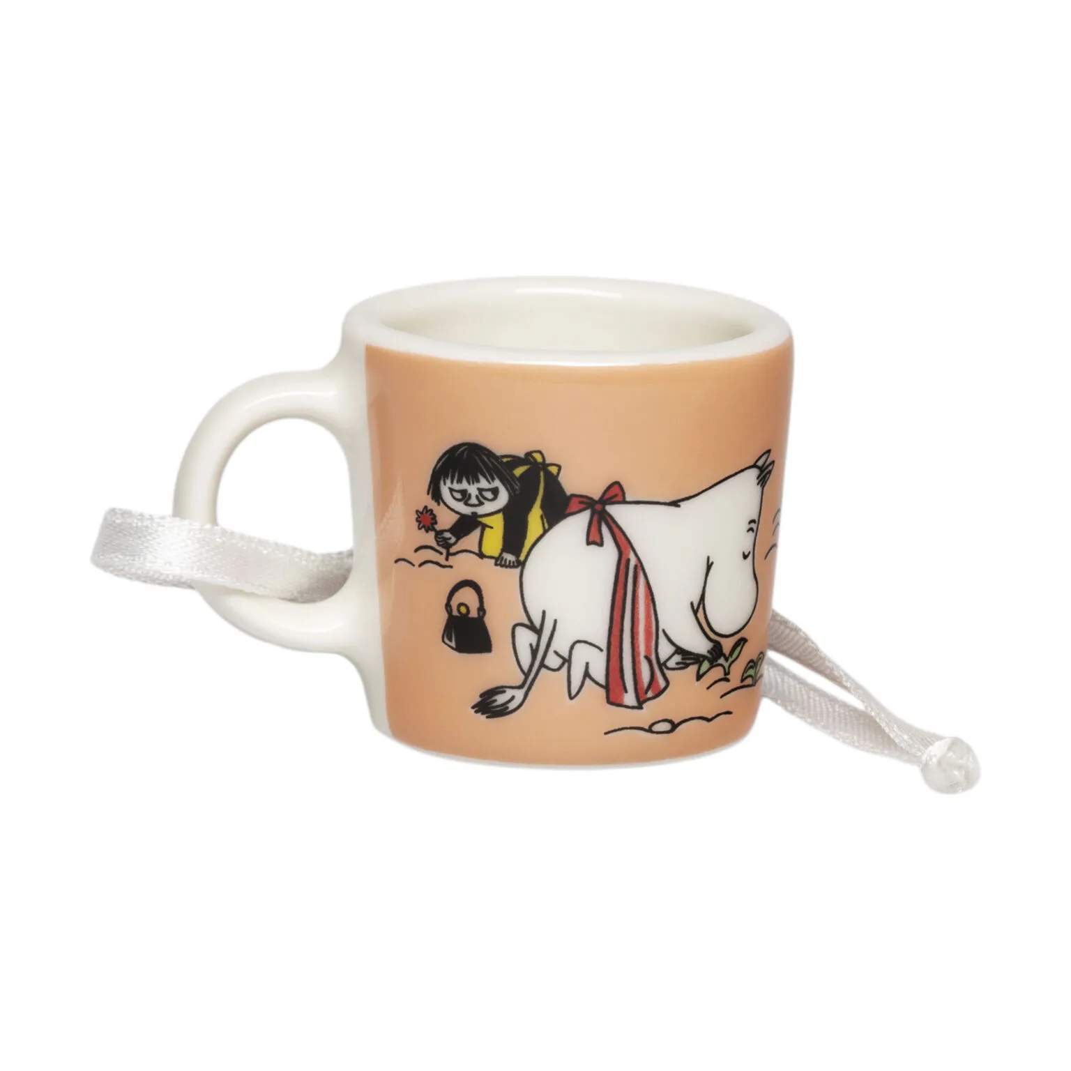 Moomin Arabia Krus og kopper med hank Klassisk Minikrus - Mumimor i Mumimor/orange, 4