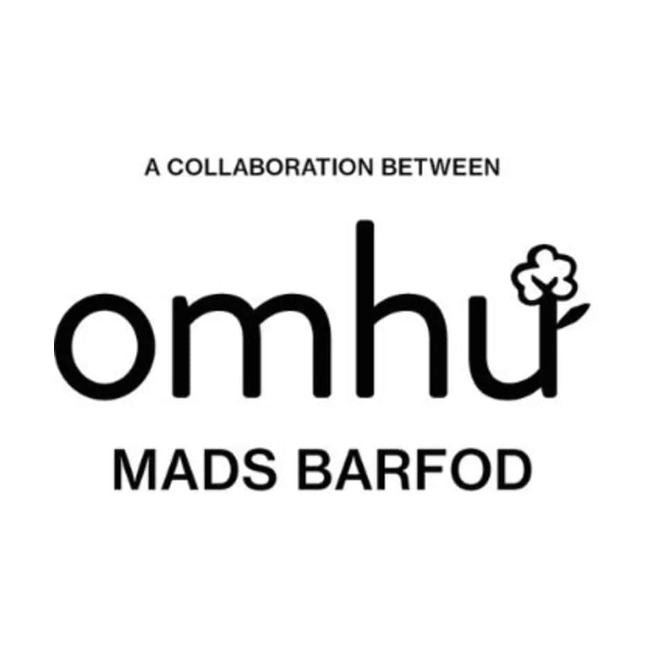 omhu x Mads Barfod Pyjamas Wave Grid Slumber Pyjamasbukser i Latte, XS/S, 4