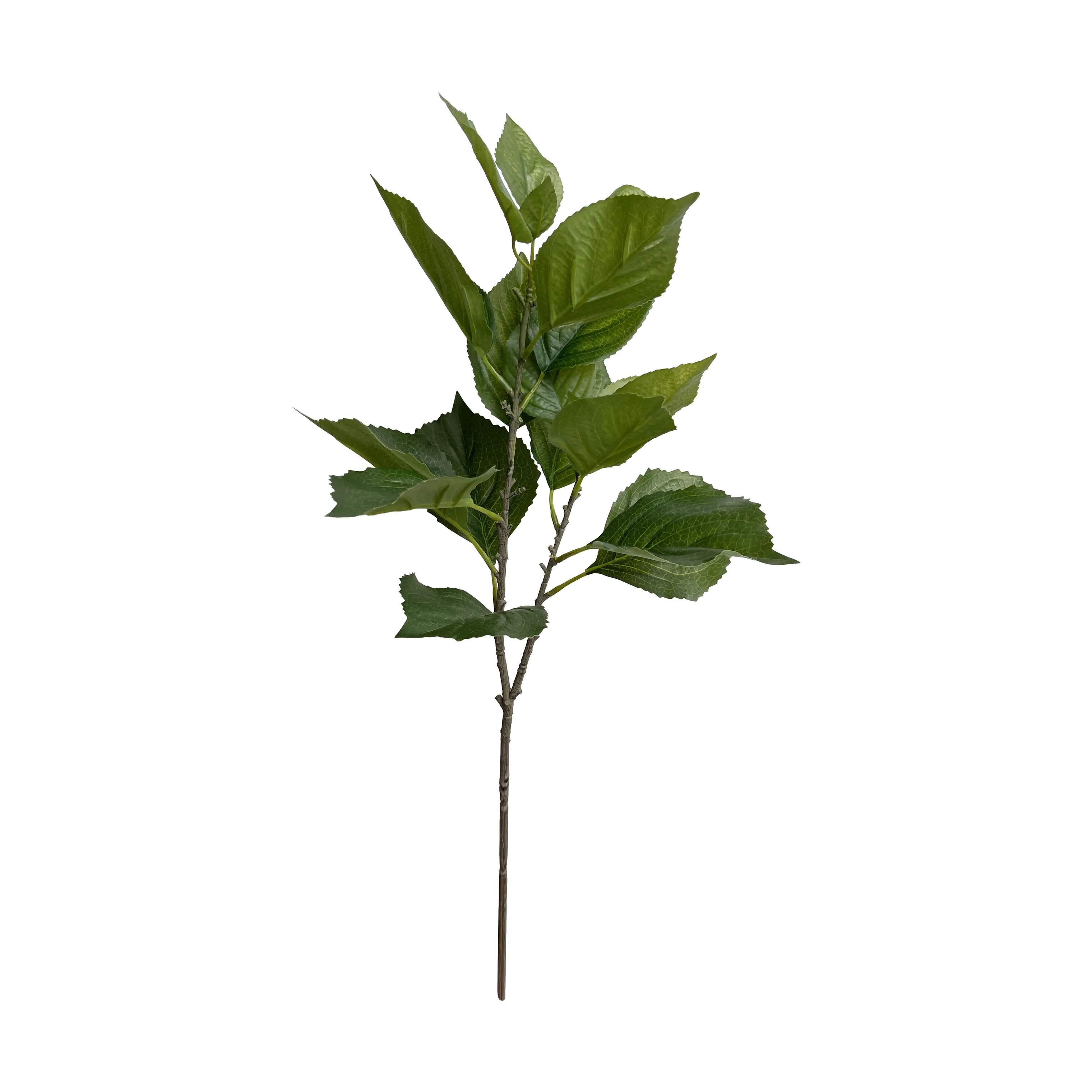 everbloom Kunstige blomster Artificial Leaf Kunstig Blomst - Hortensiablad i Grøn, 1