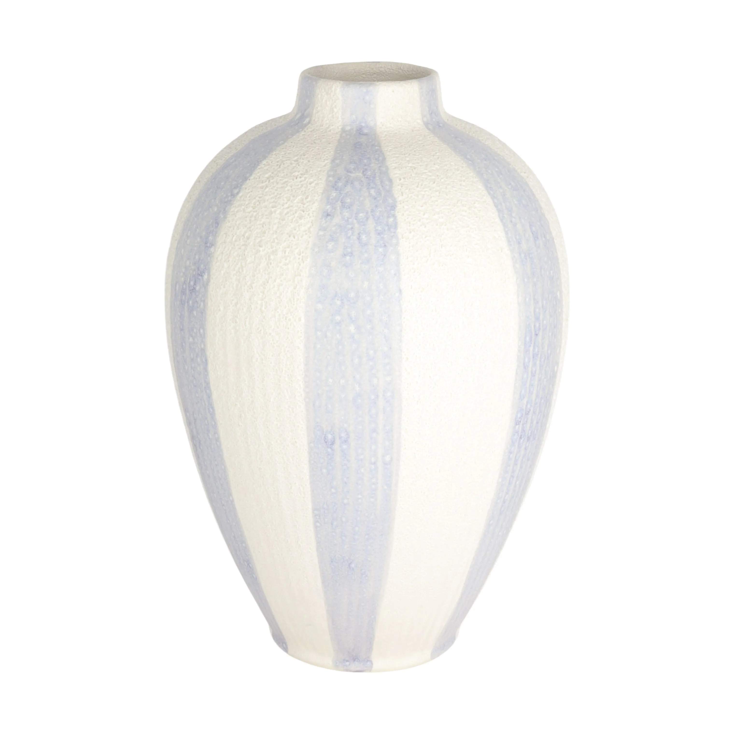 CASA Living Vaser Vase i Hvid/lyseblå, 1