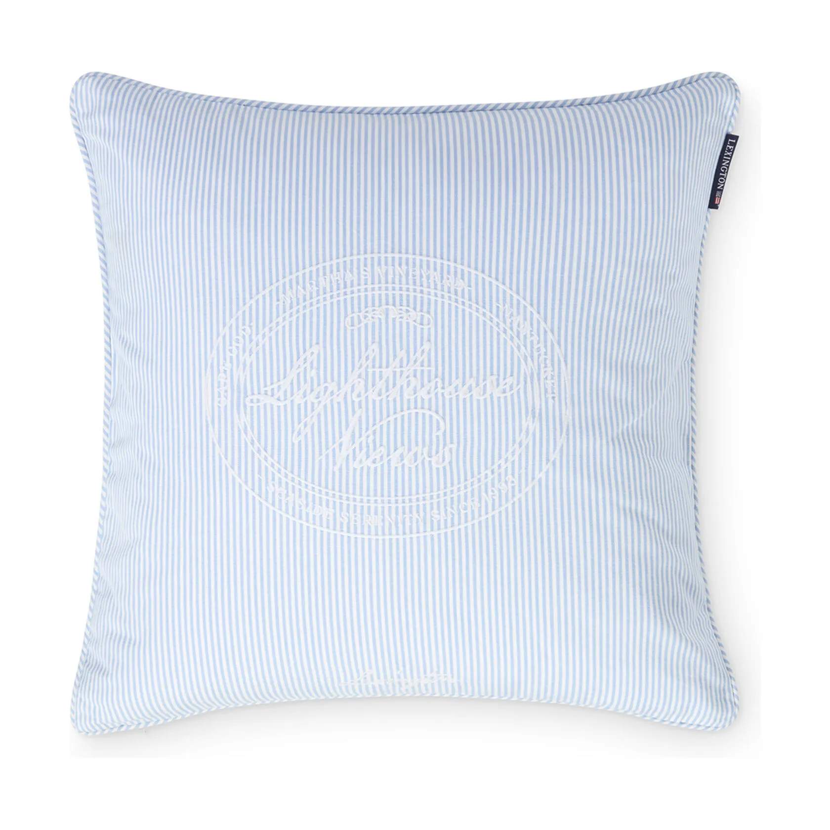 Lexington Pyntepudebetræk Costal Bloom Pudebetræk i Lyseblå, 1