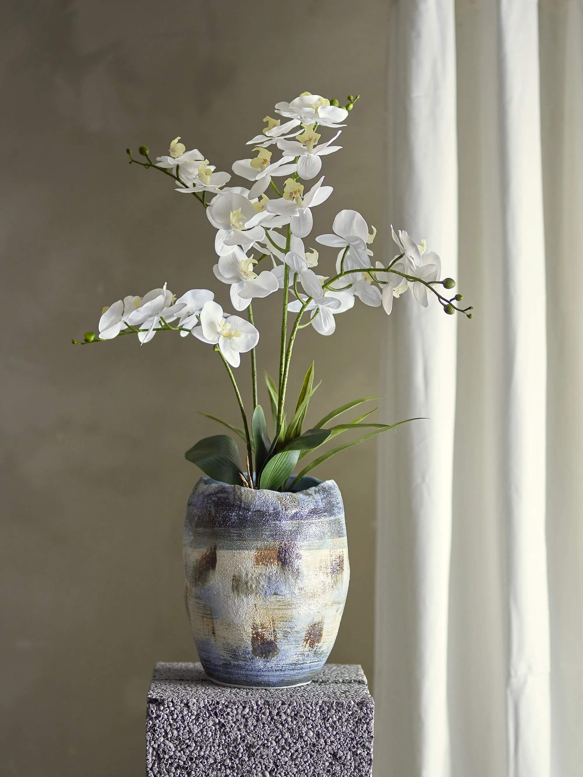 Bloomingville Vaser Nienna Vase i Blå, 3