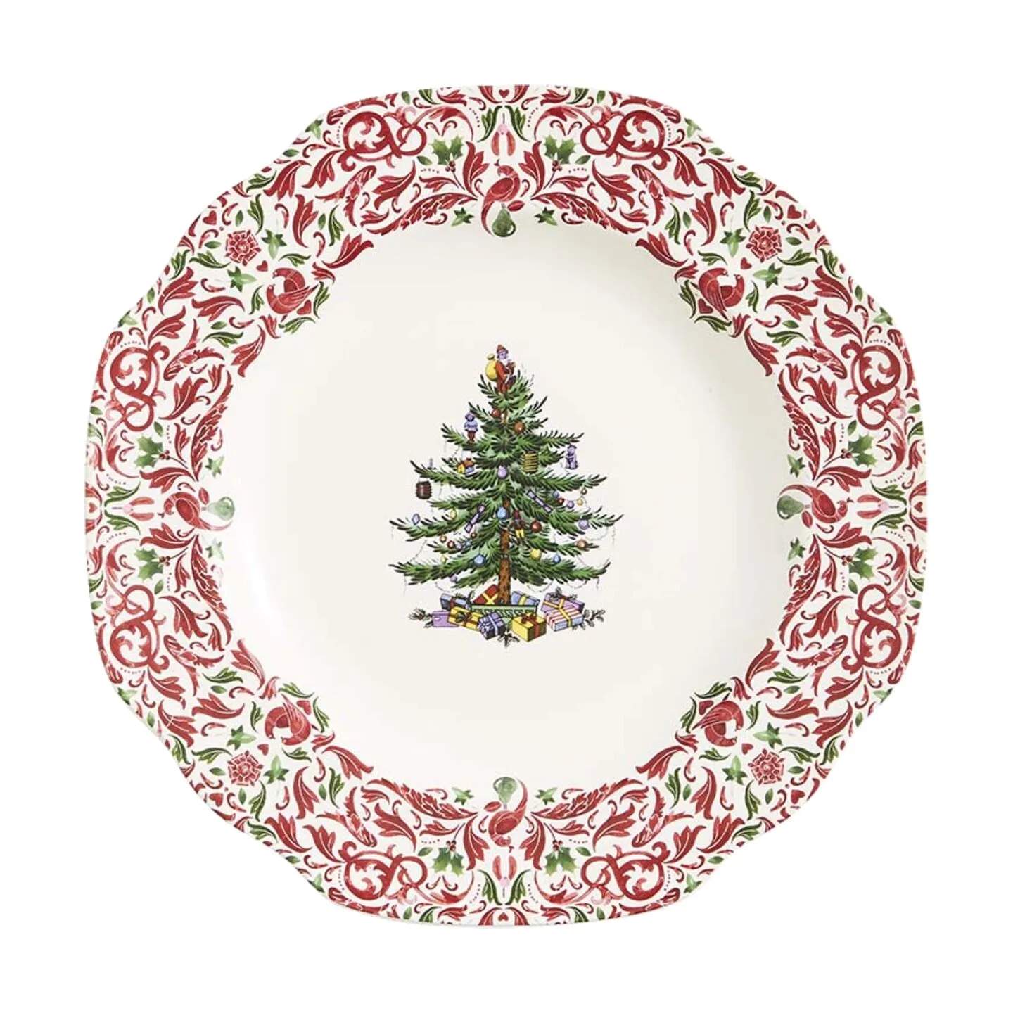 Spode Middagstallerkener Yuletide Tallerken - 4 stk. i 27,3 cm, 3