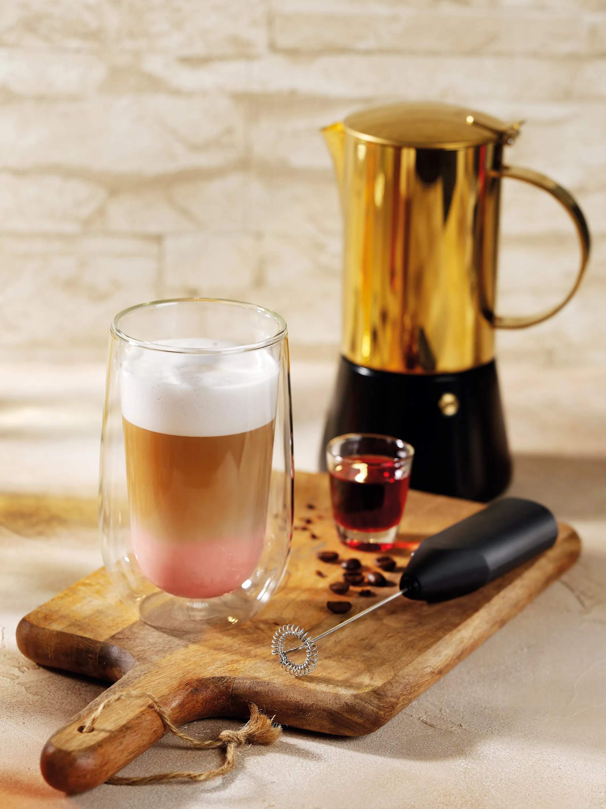 Cilio Termoglas Verona Latte Macchiato-glas - 2 stk. i Klar, 3