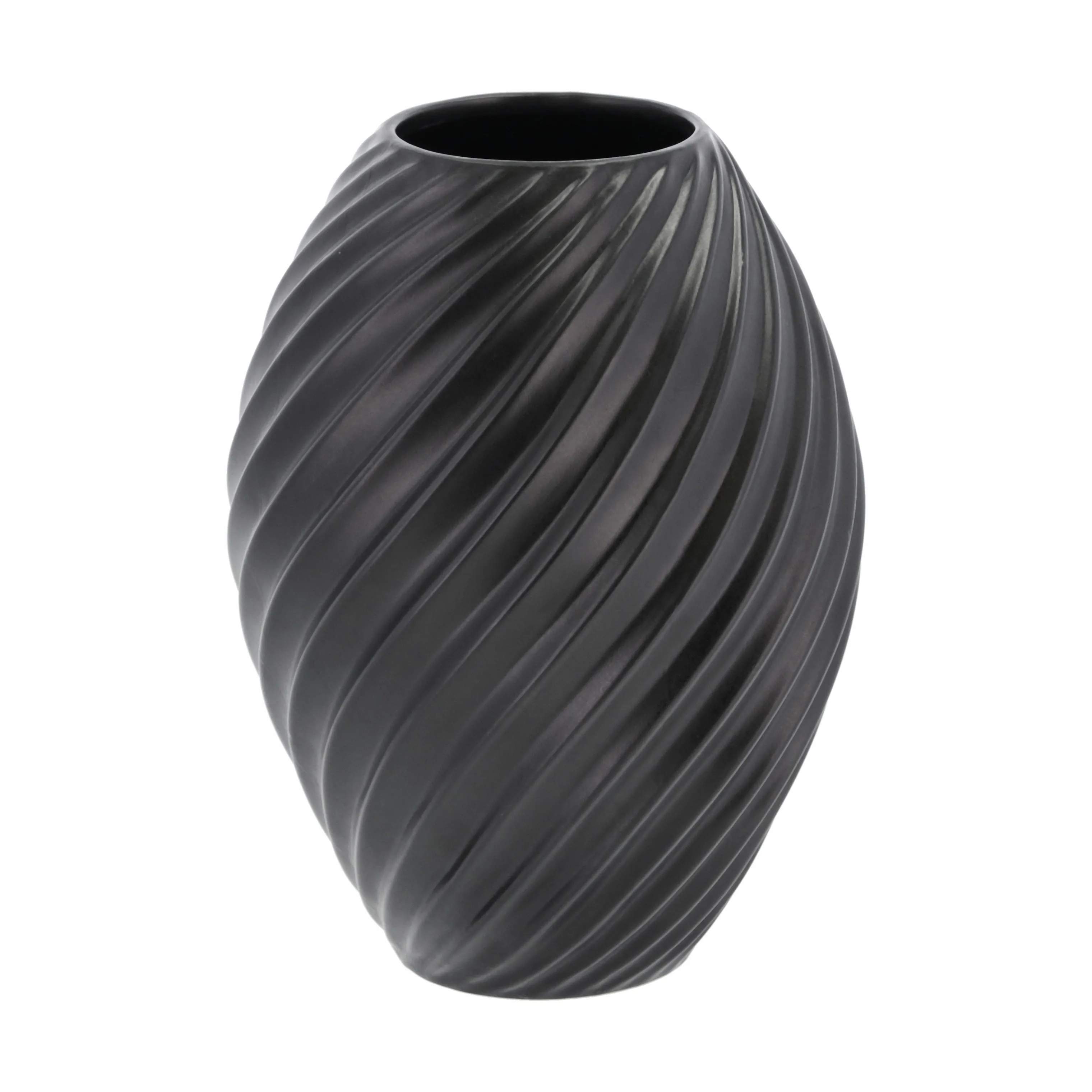 River Vase, sort, large