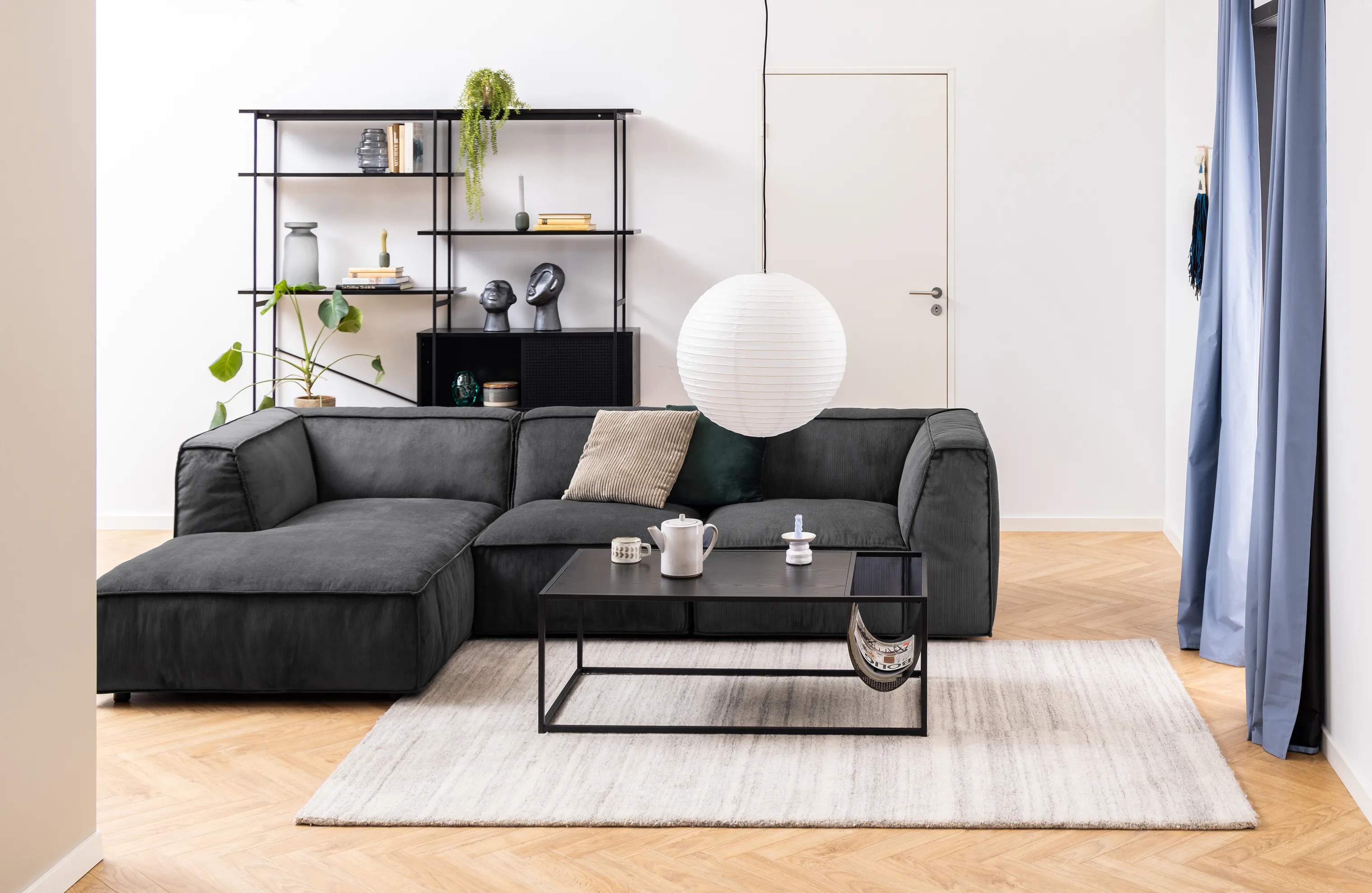 CASA Living Sofaborde Seaford Sofabord i sort, 3