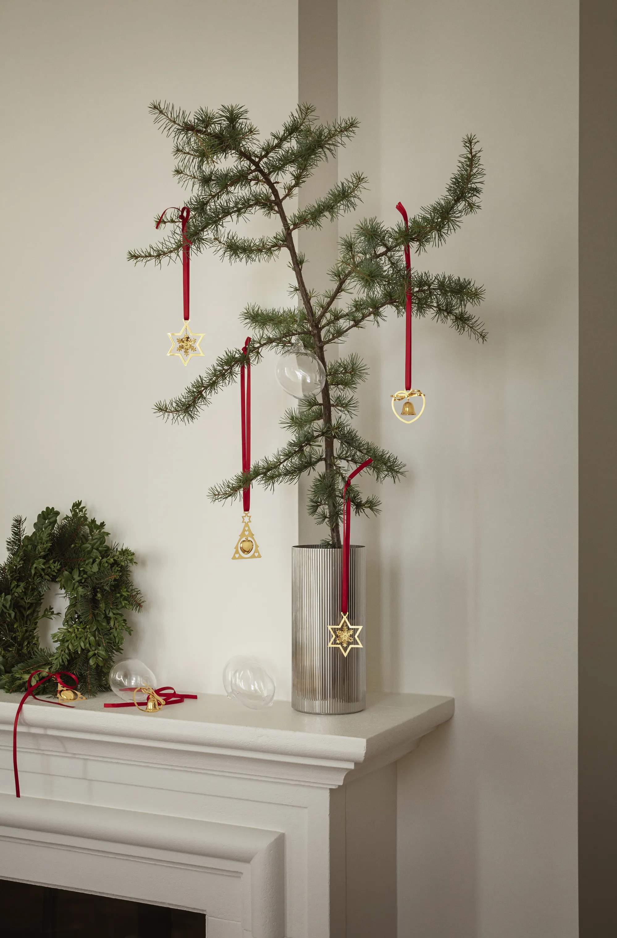 Georg Jensen Juleophæng Christmas Collectibles CC 24 Juleuro - 3 stk. i Guld, 2
