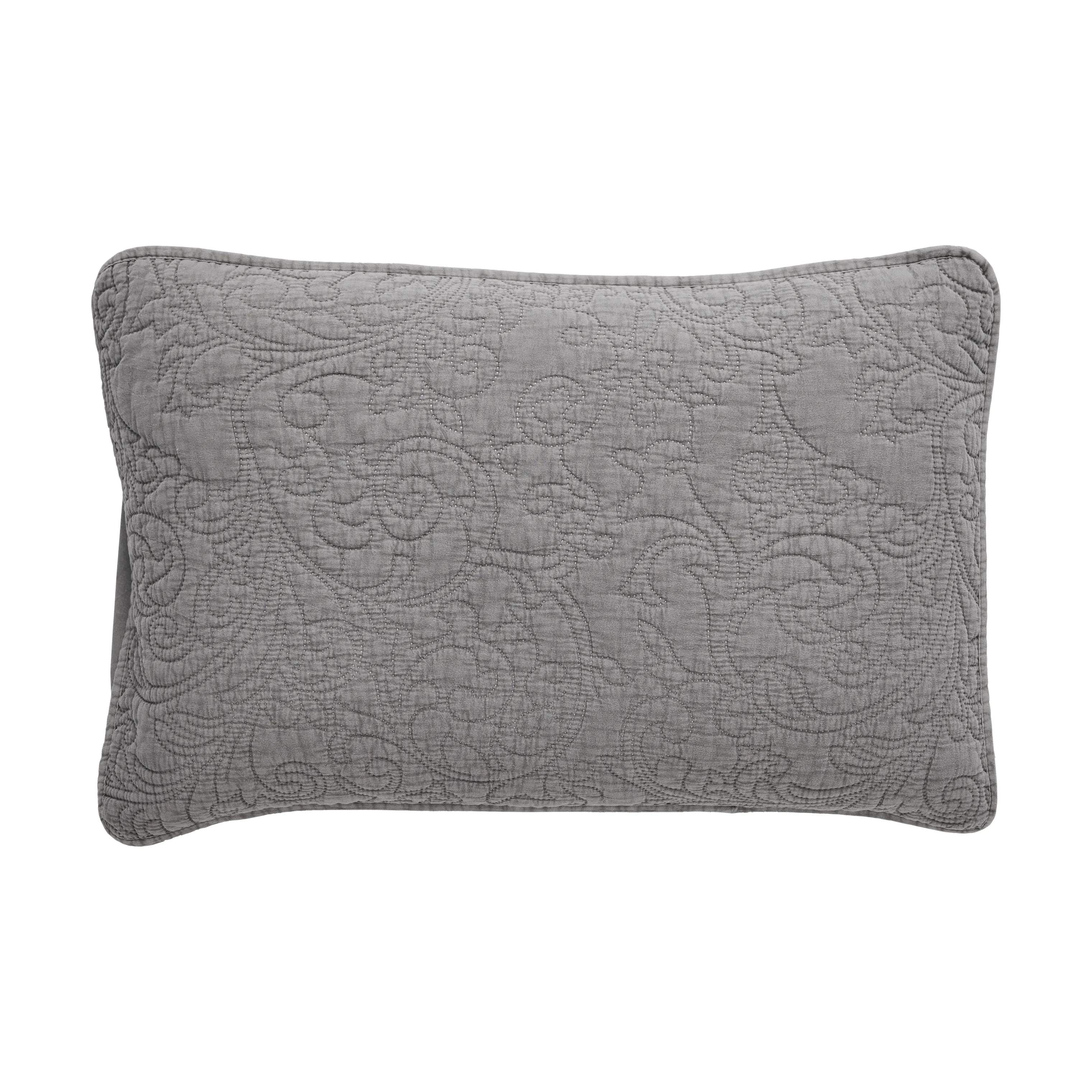 Lene Bjerre Pyntepudebetræk Isabelle Pudebetræk i grå, B40 x L60 cm, 1