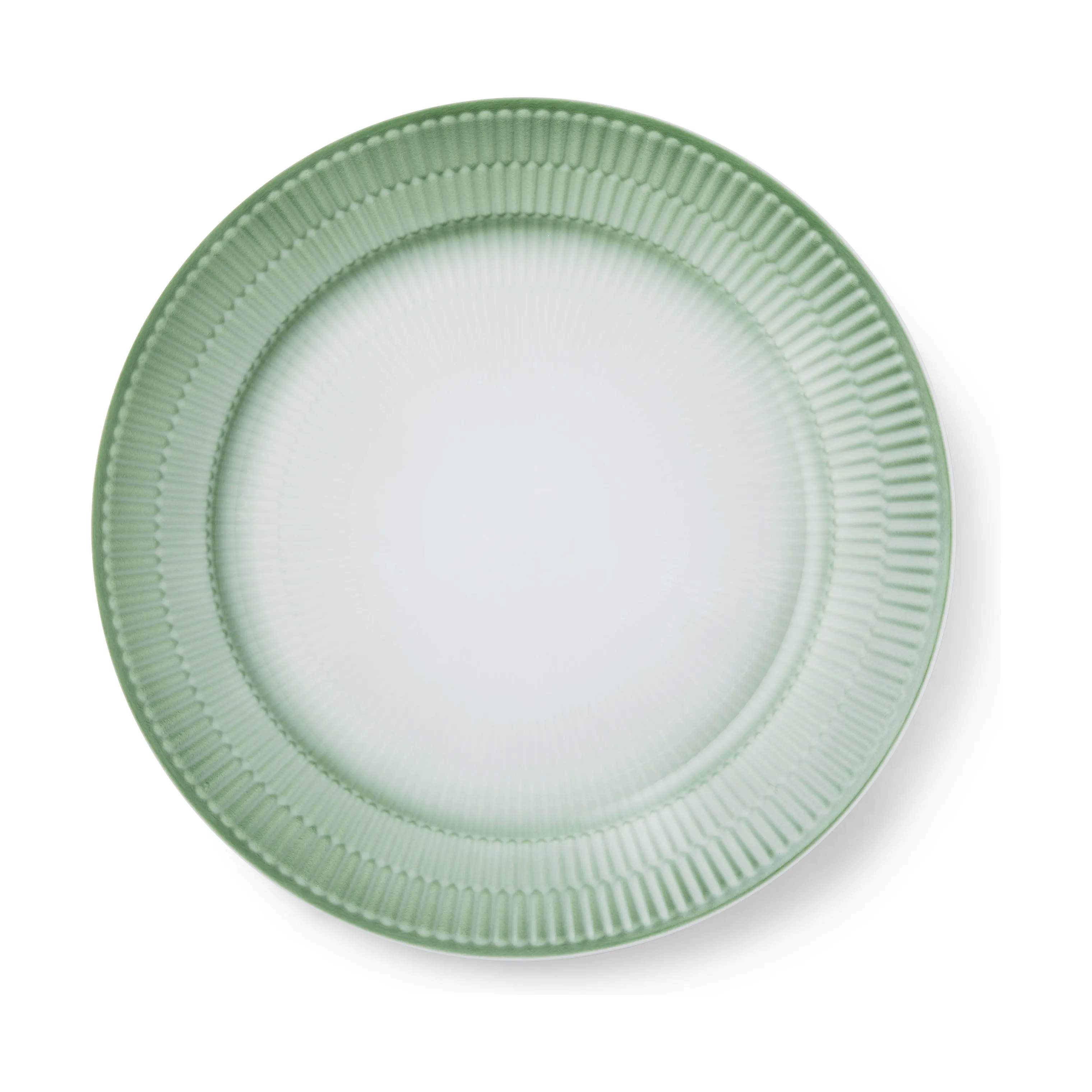 Royal Copenhagen Middagstallerkener Iris Middagstallerken i Grøn, 1