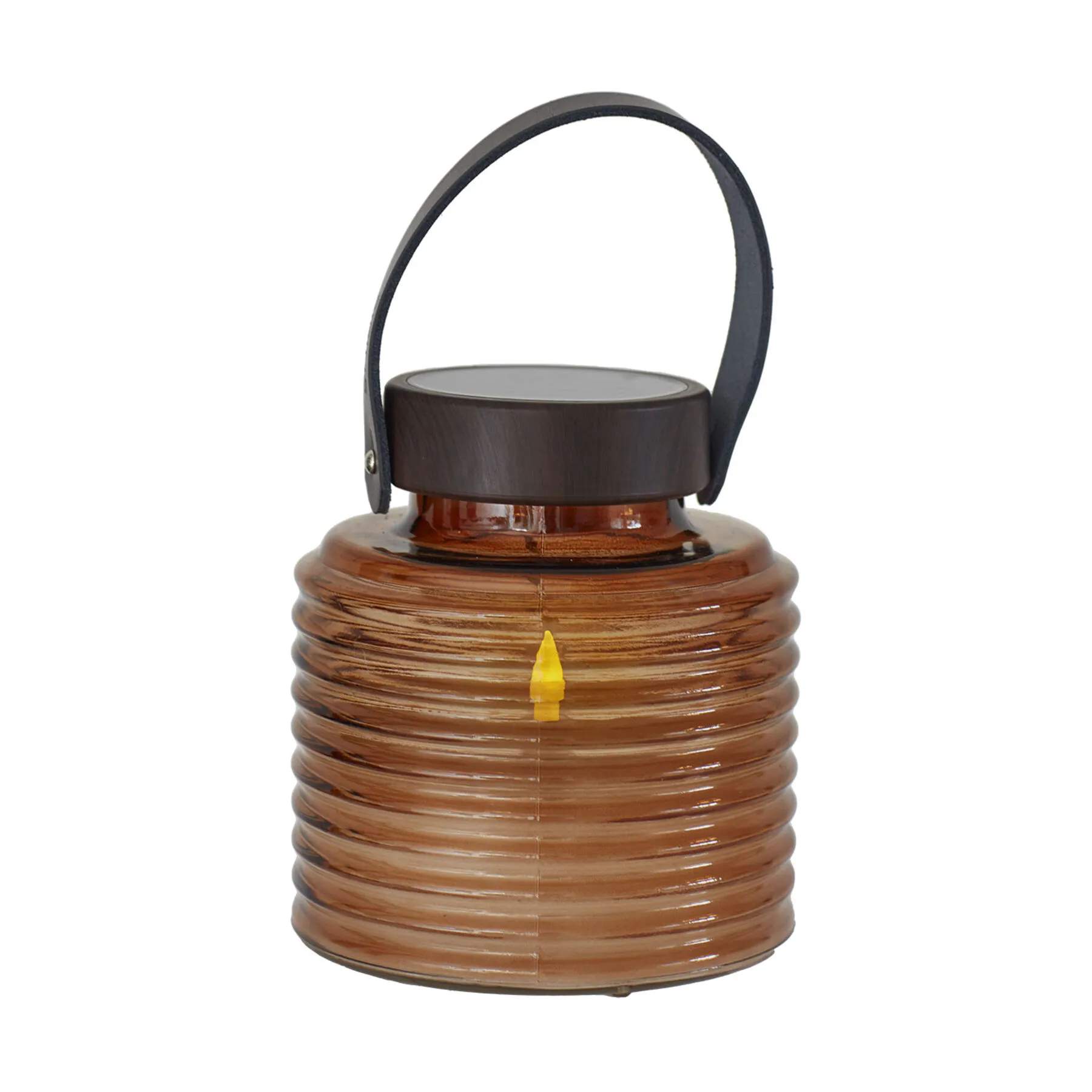 Sirius Lanterner Aston Solar Krukke i Rav, 12 cm, 1