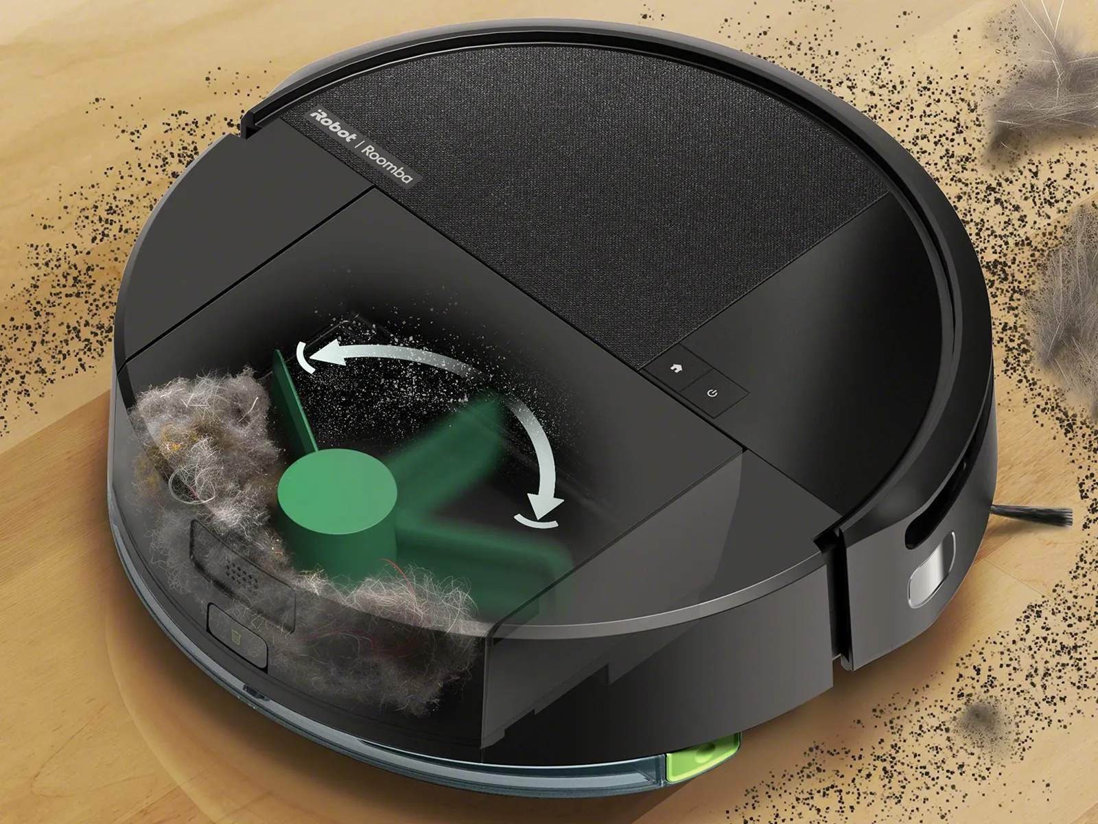 iRobot Robotstøvsugere Roomba Combo 205 AutoCompact Robotstøvsuger i Sort, 2