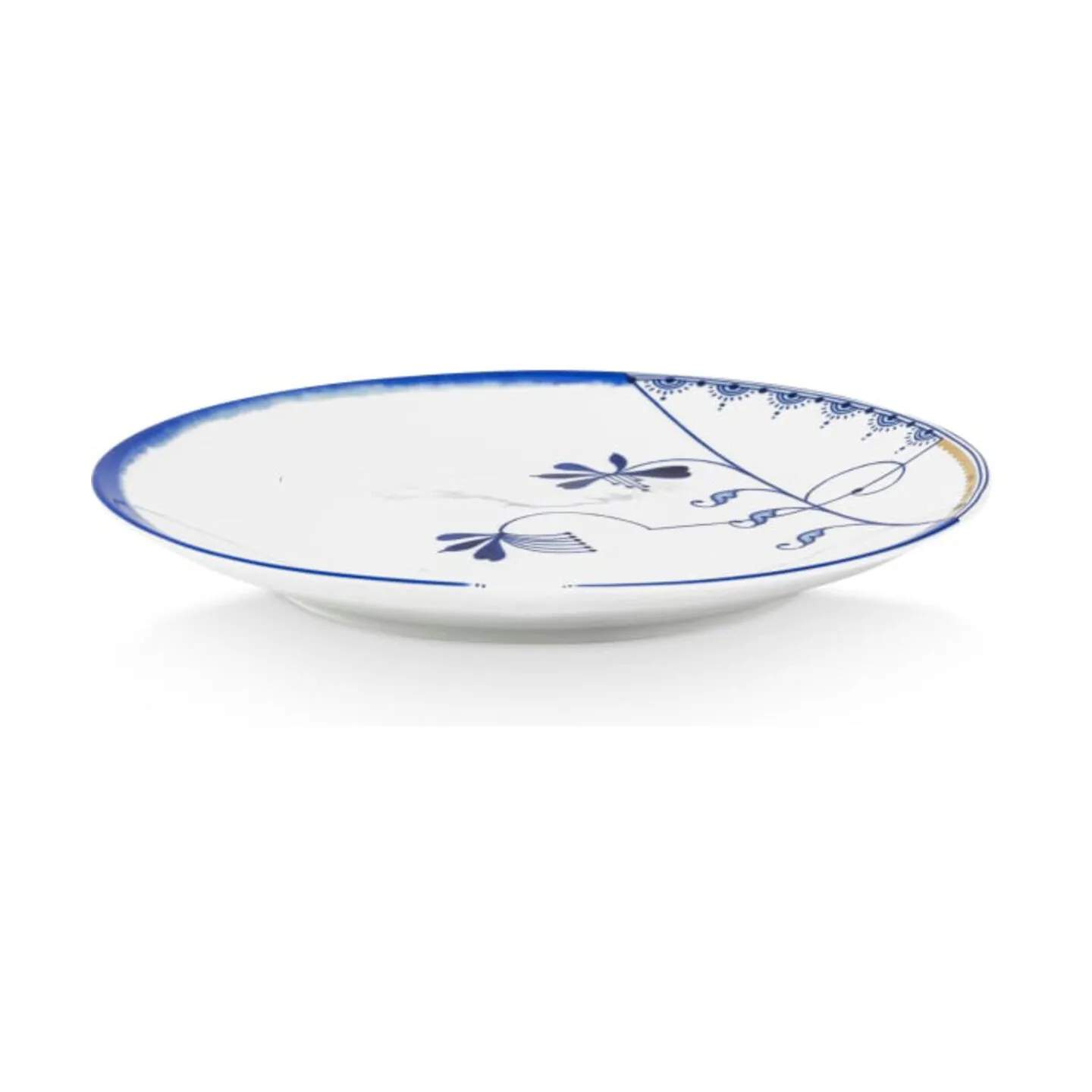PIP Studio Middagstallerkener Blue Bird Tallerken i 20 cm, 4