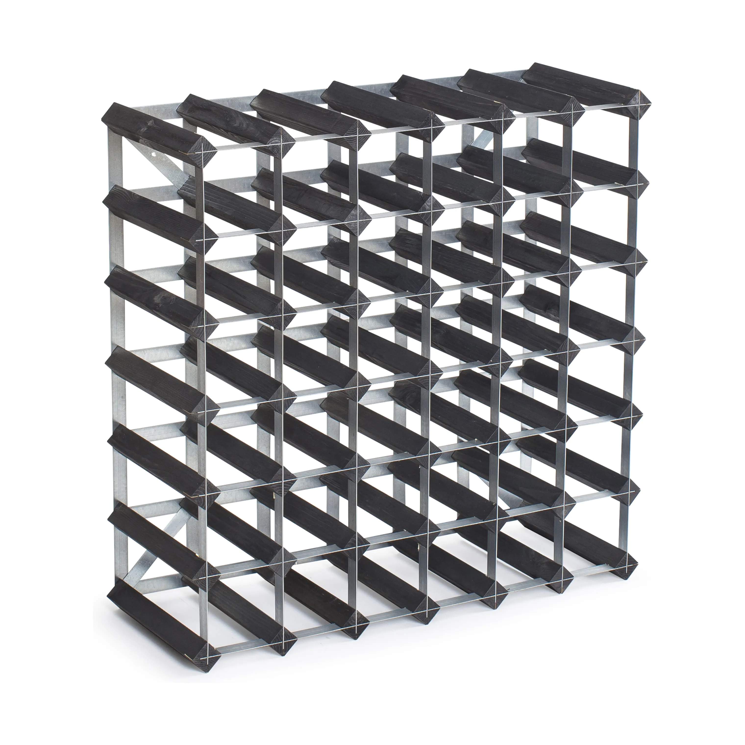 Traditional Wine Racks Vinreoler Vinreol i Sort ask, 42 flasker, 1