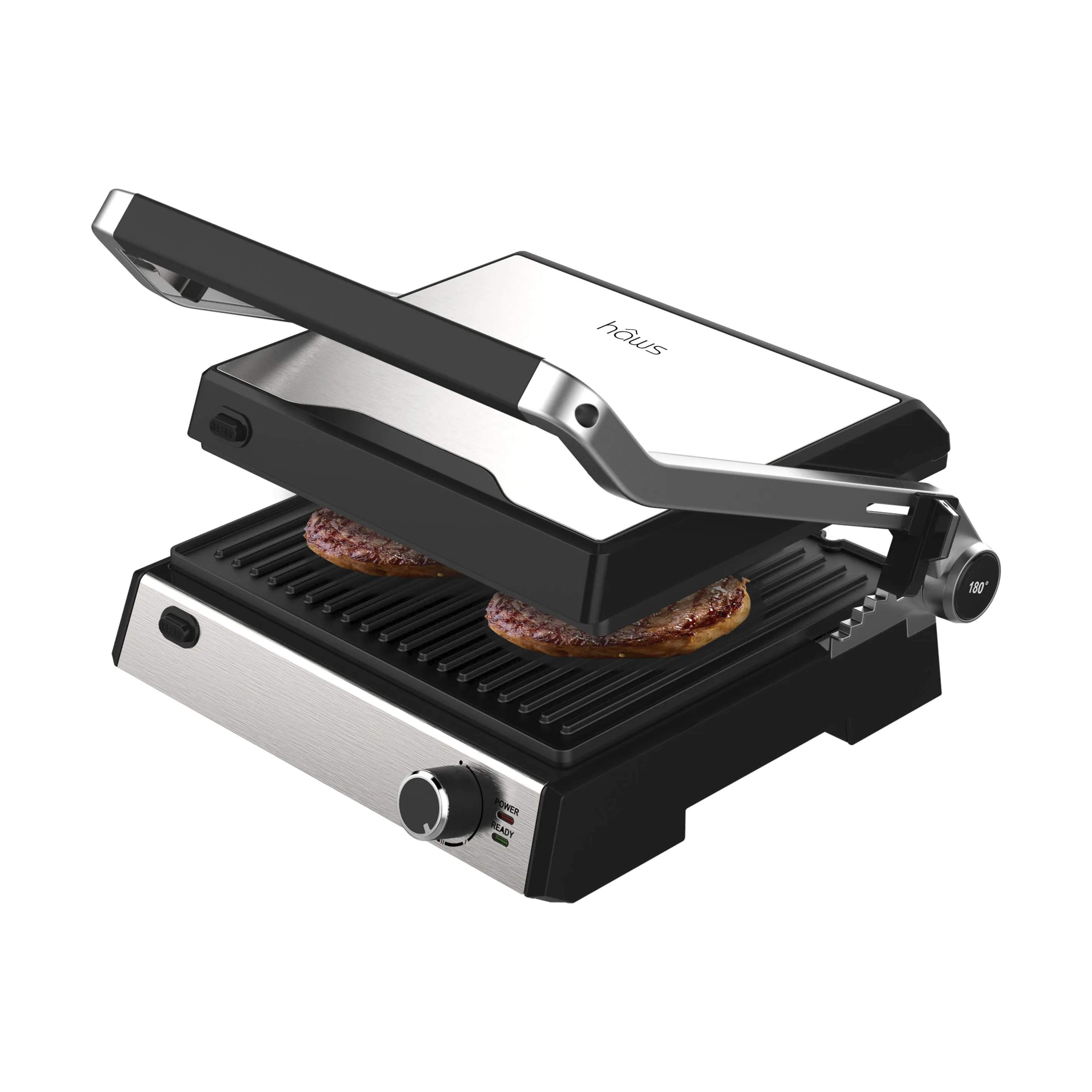 Bordgrill, sølv, large