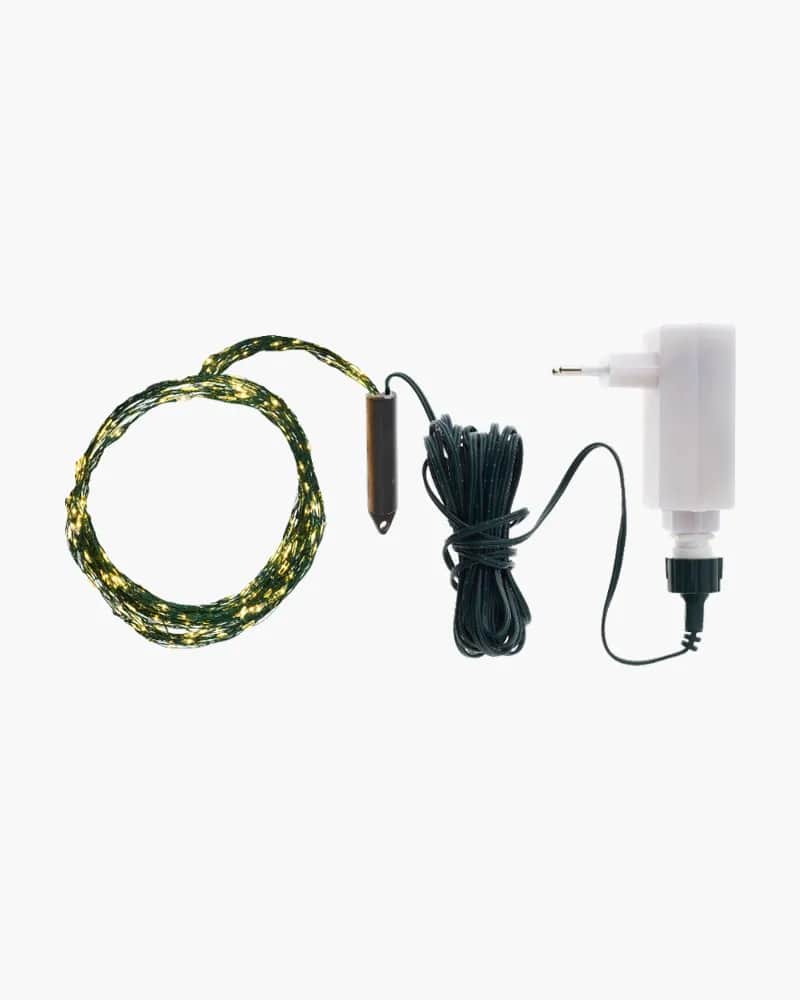 Sirius Lyskæder Knirke Lyskæde i Grøn, 1