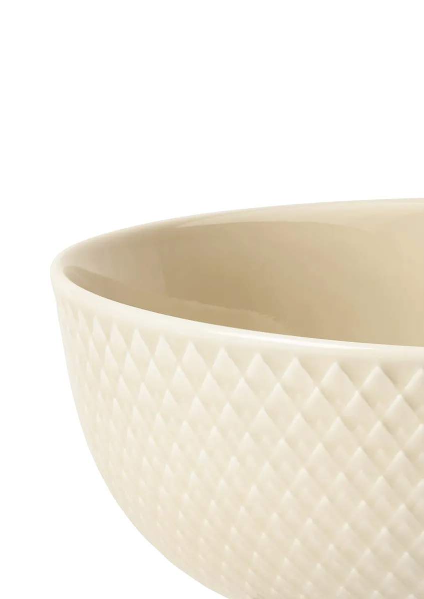 Lyngby Porcelæn Skåle Rhombe Earth Skål i Marble, 2