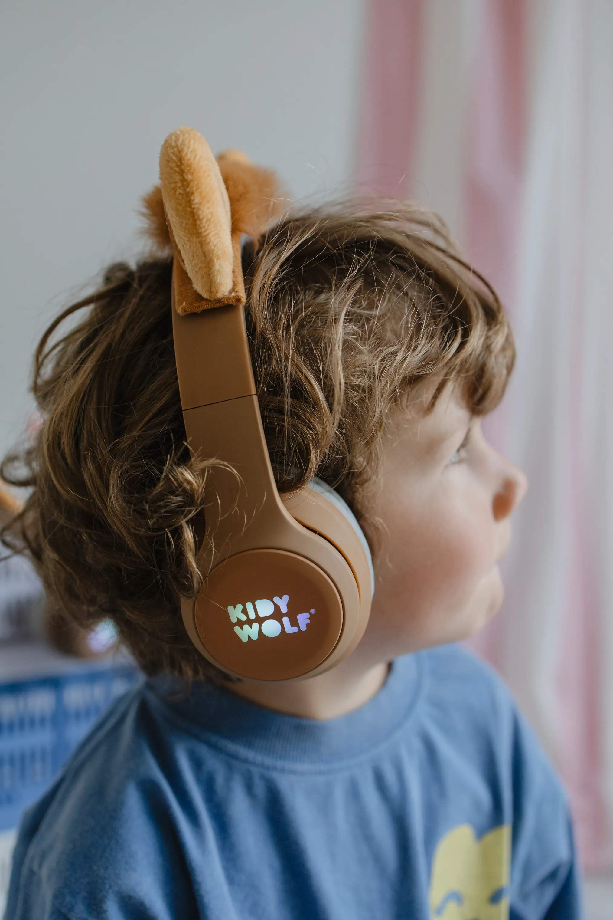 Kidywolf Til børneværelset Bluetooth Høretelefoner i Orange, 2