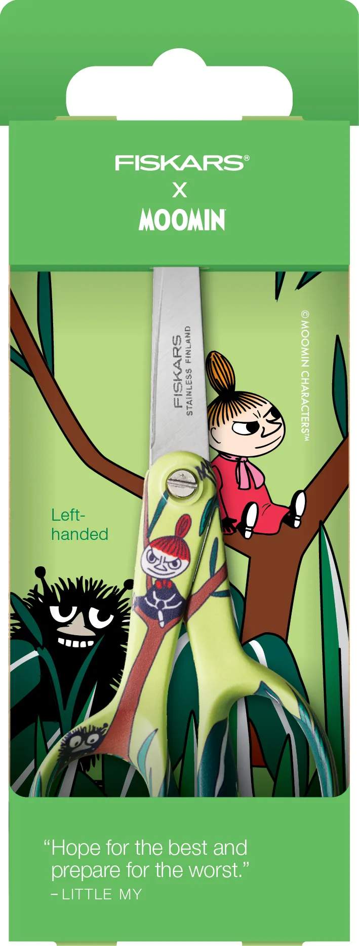 Fiskars Til børneværelset Mumi x Fiskars Børnesaks - Lille My i 13,4 cm, 2