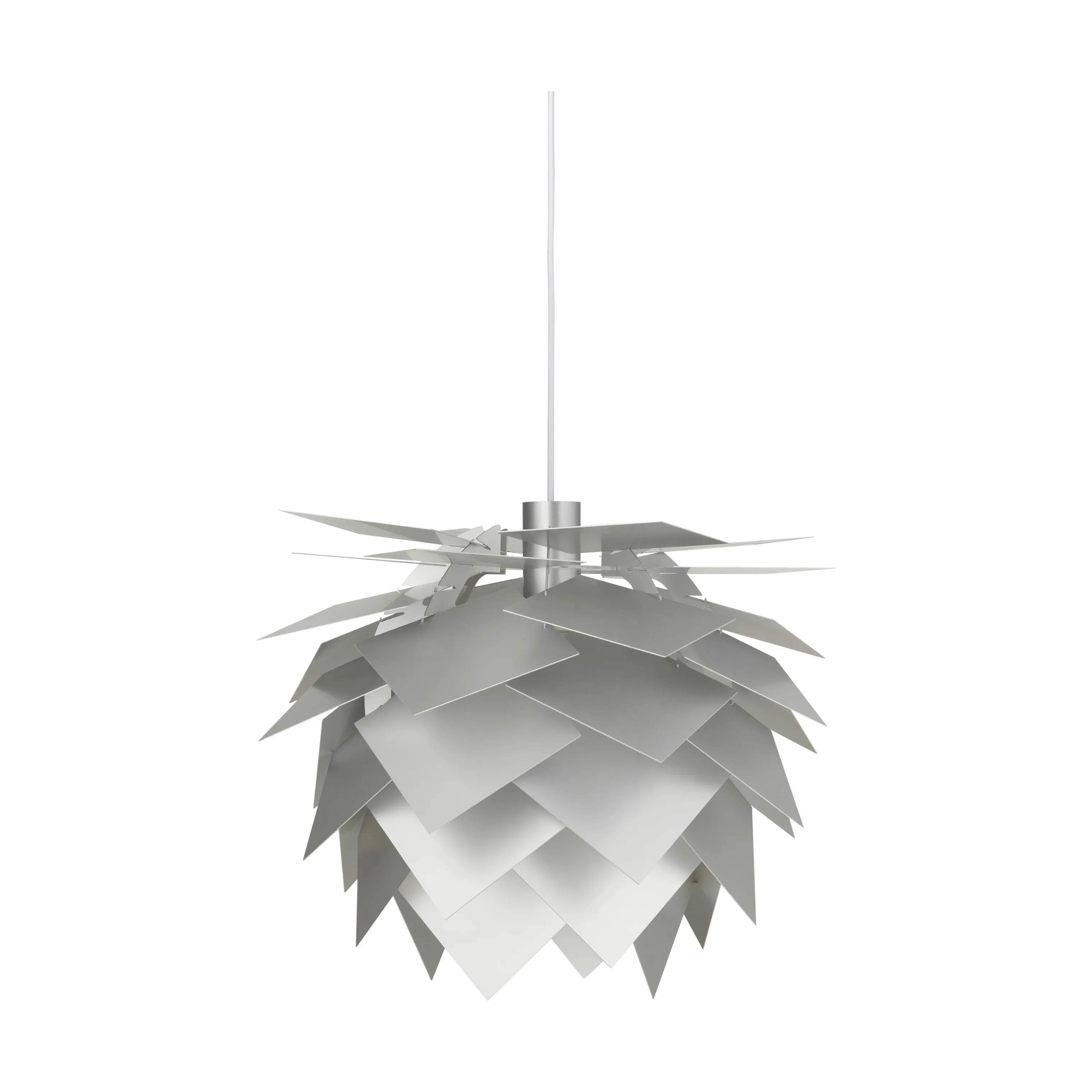 PineApple Pendel, aluminiumslook, large