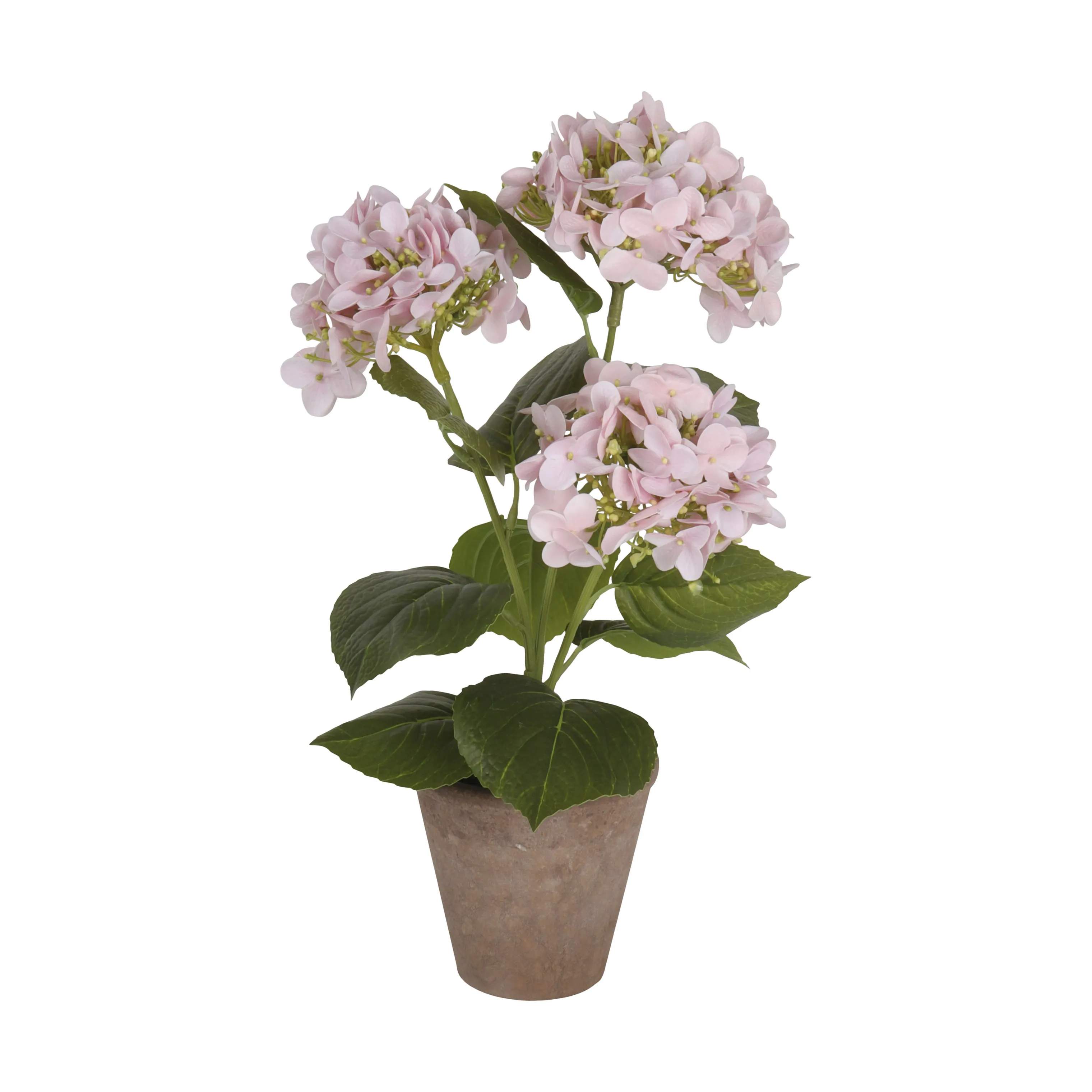 CASA Living Kunstige planter Kunstig Hortensia i rosa, 46 cm, 1