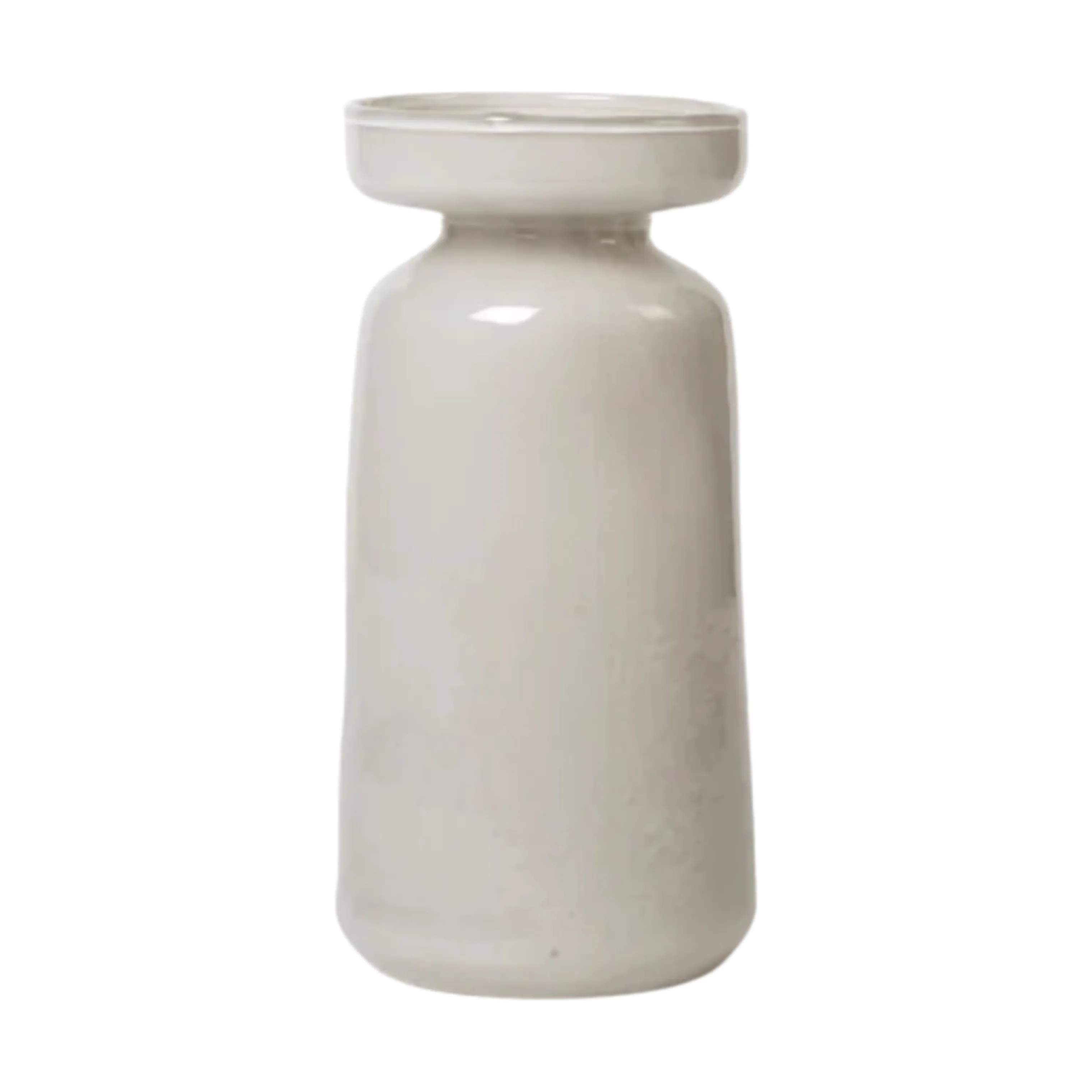 Broste Copenhagen Vaser Solai Vase i Grå, 19,5 cm, 1