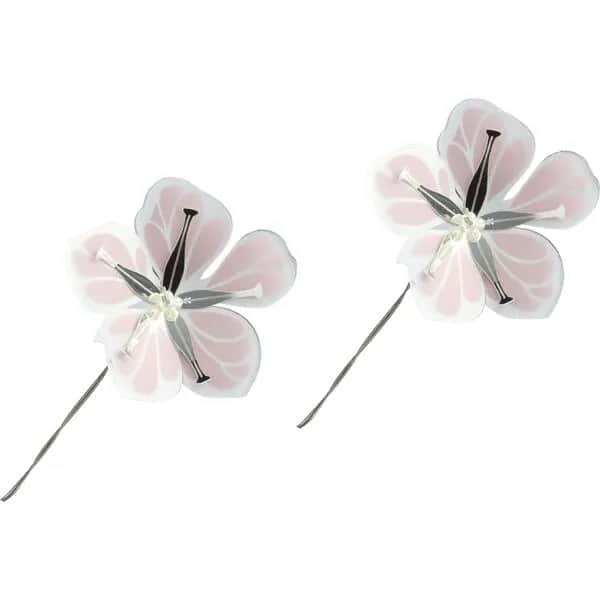 Jette Frölich Design Påskepynt Påske Papirblomster - 2 stk. i Lilla/lyserød, 1