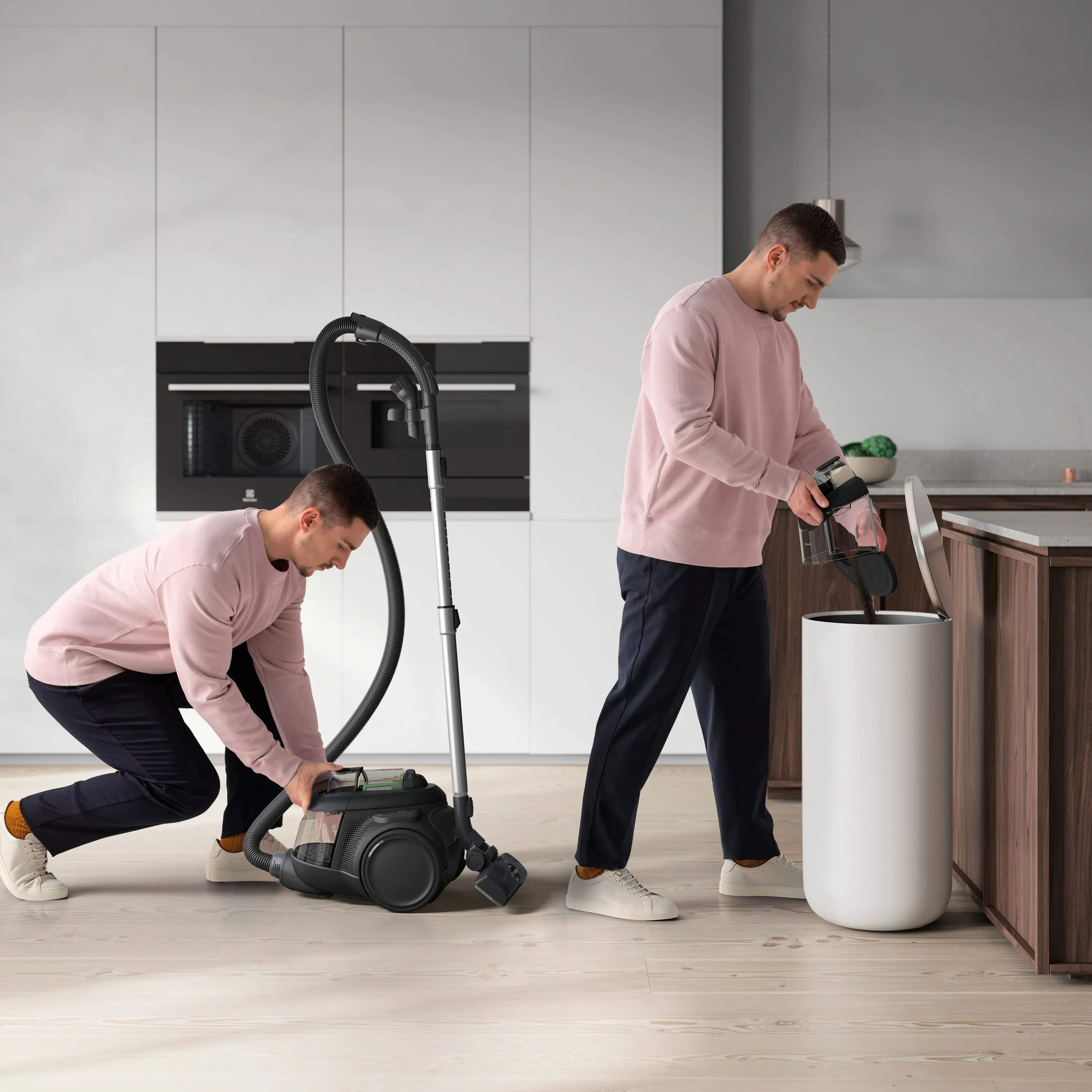Electrolux Støvsugere 600 Poseløs Støvsuger i Black Recycled, 3